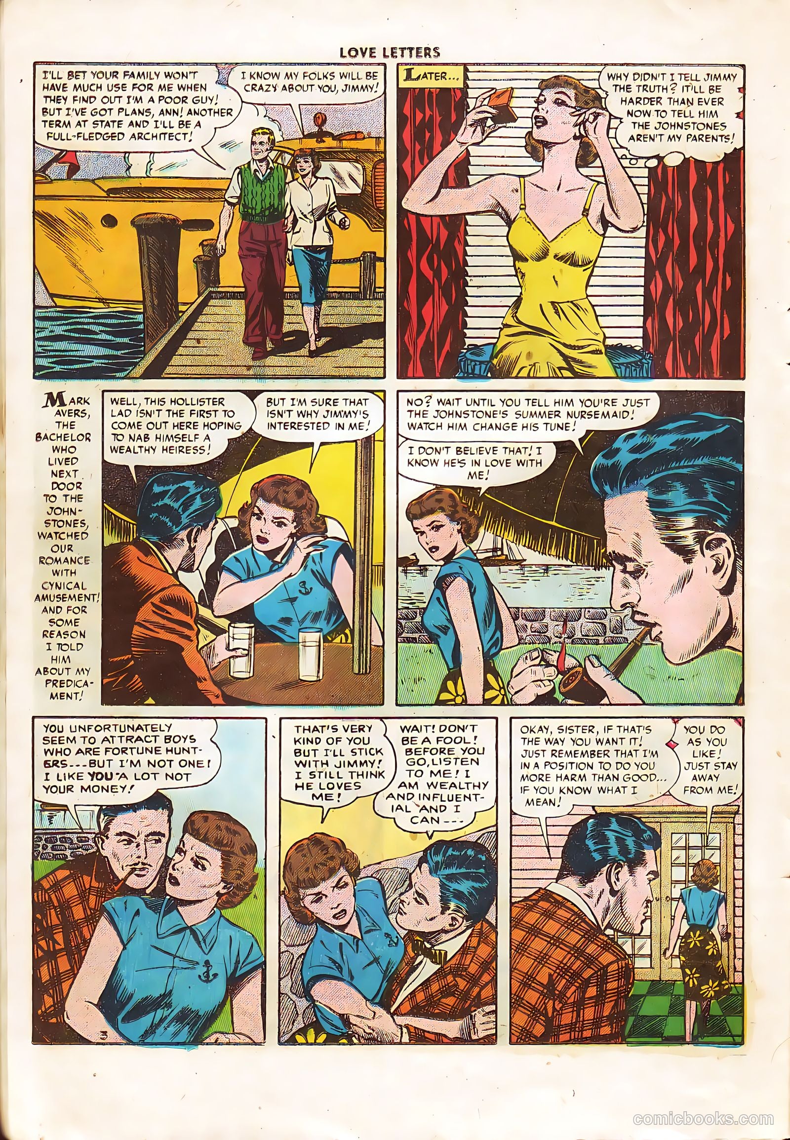 Love Letters #50 (1956) — page 14 of 36
