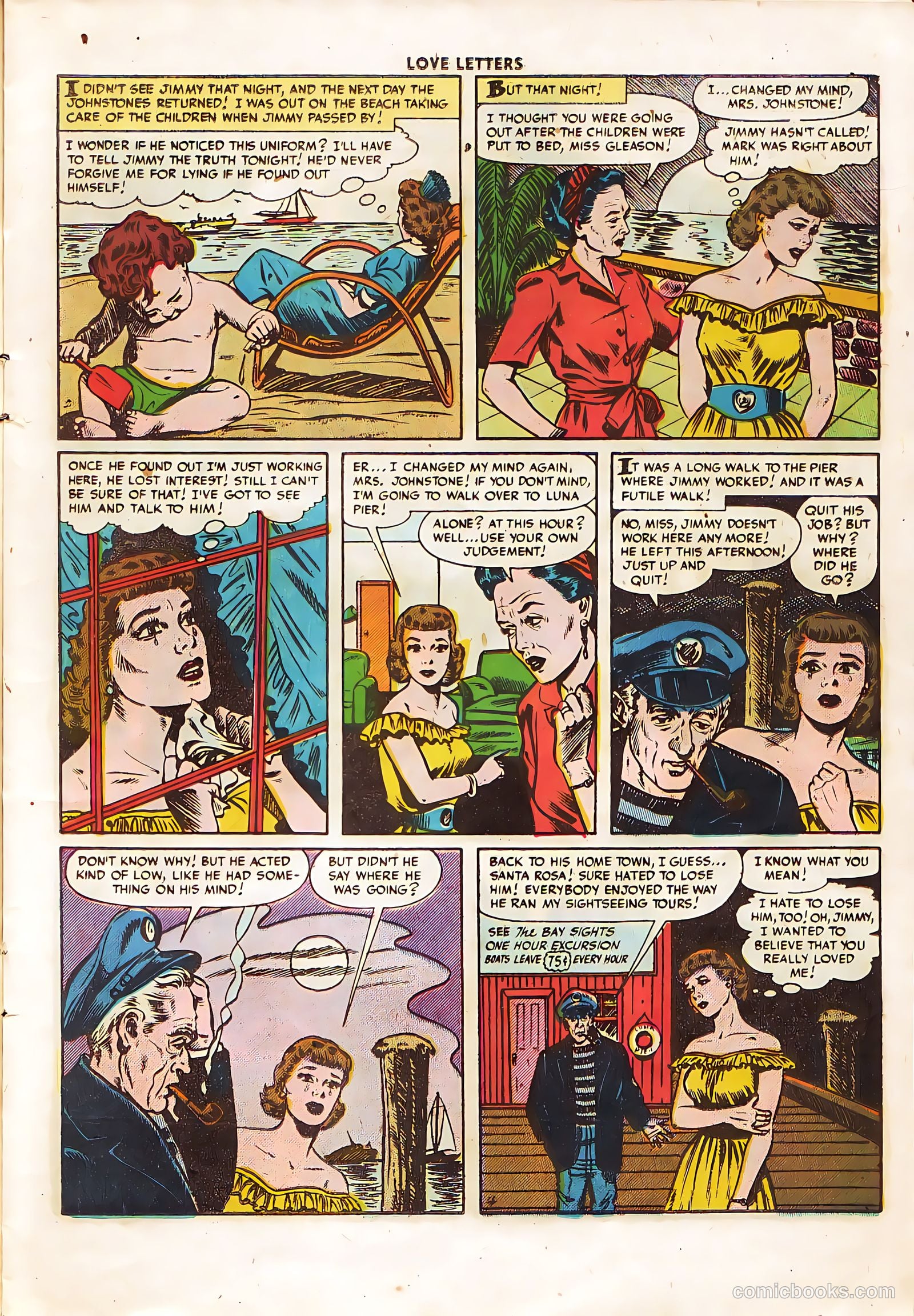 Love Letters #50 (1956) — page 15 of 36