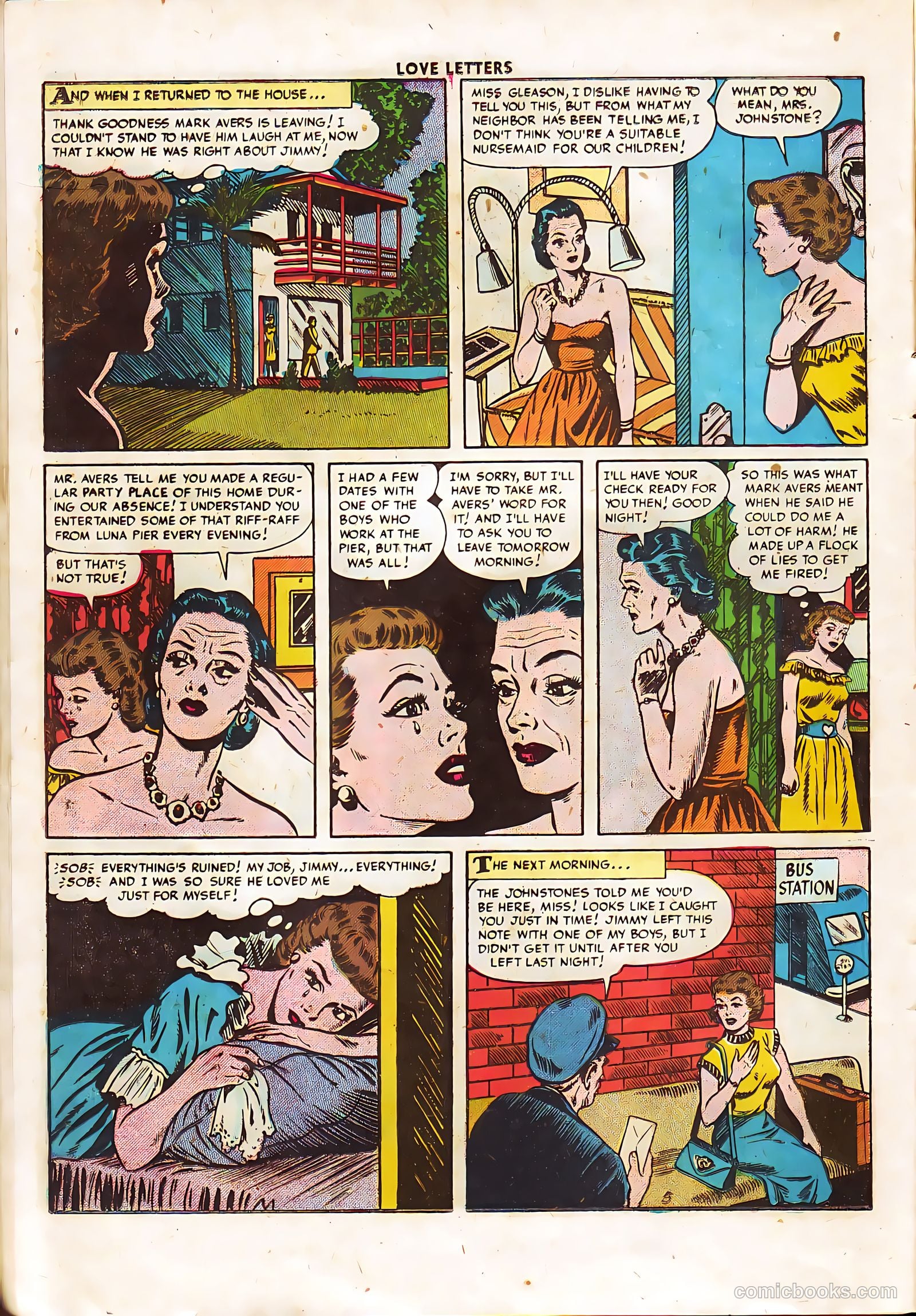 Love Letters #50 (1956) — page 16 of 36