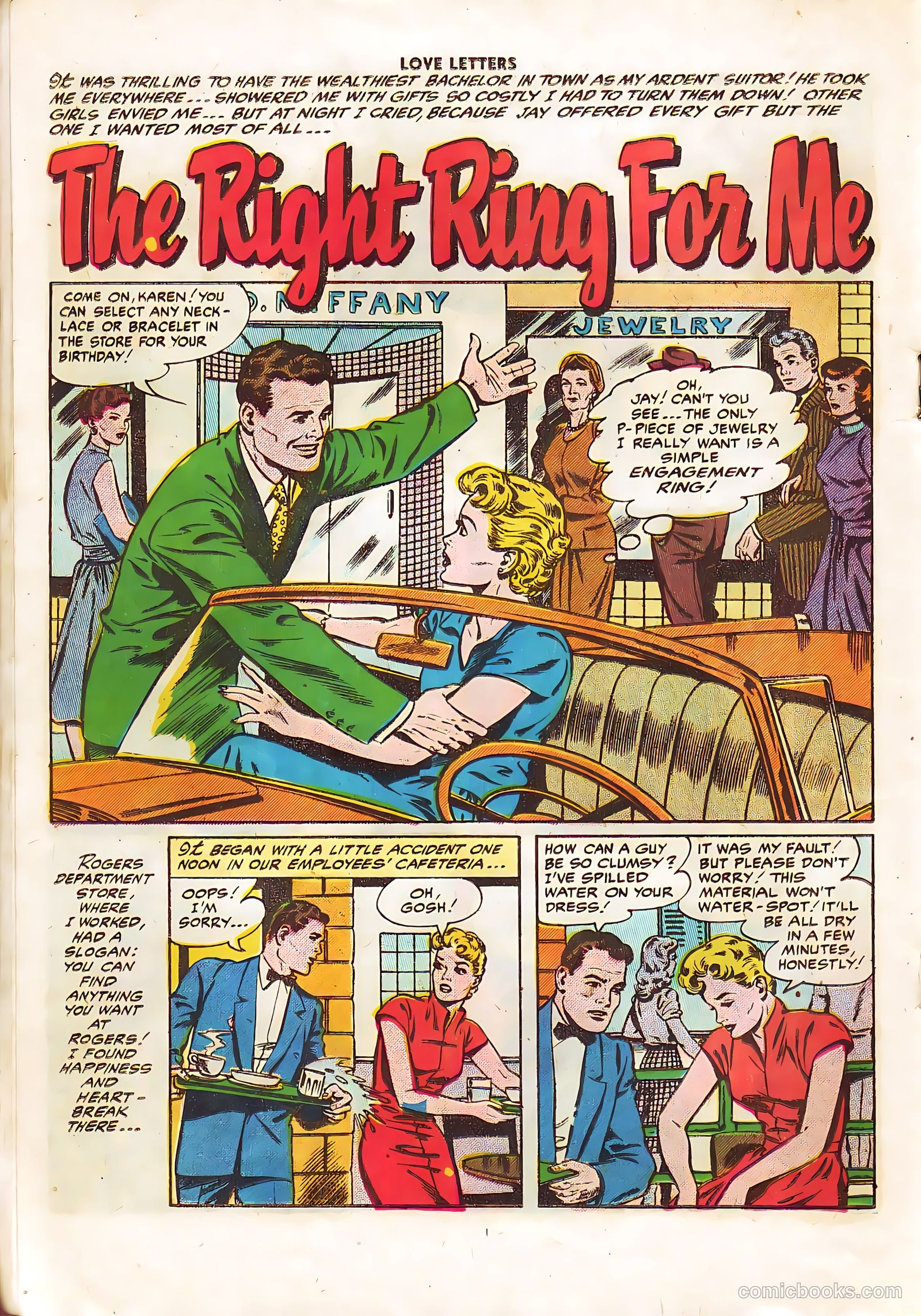 Love Letters #50 (1956) — page 18 of 36