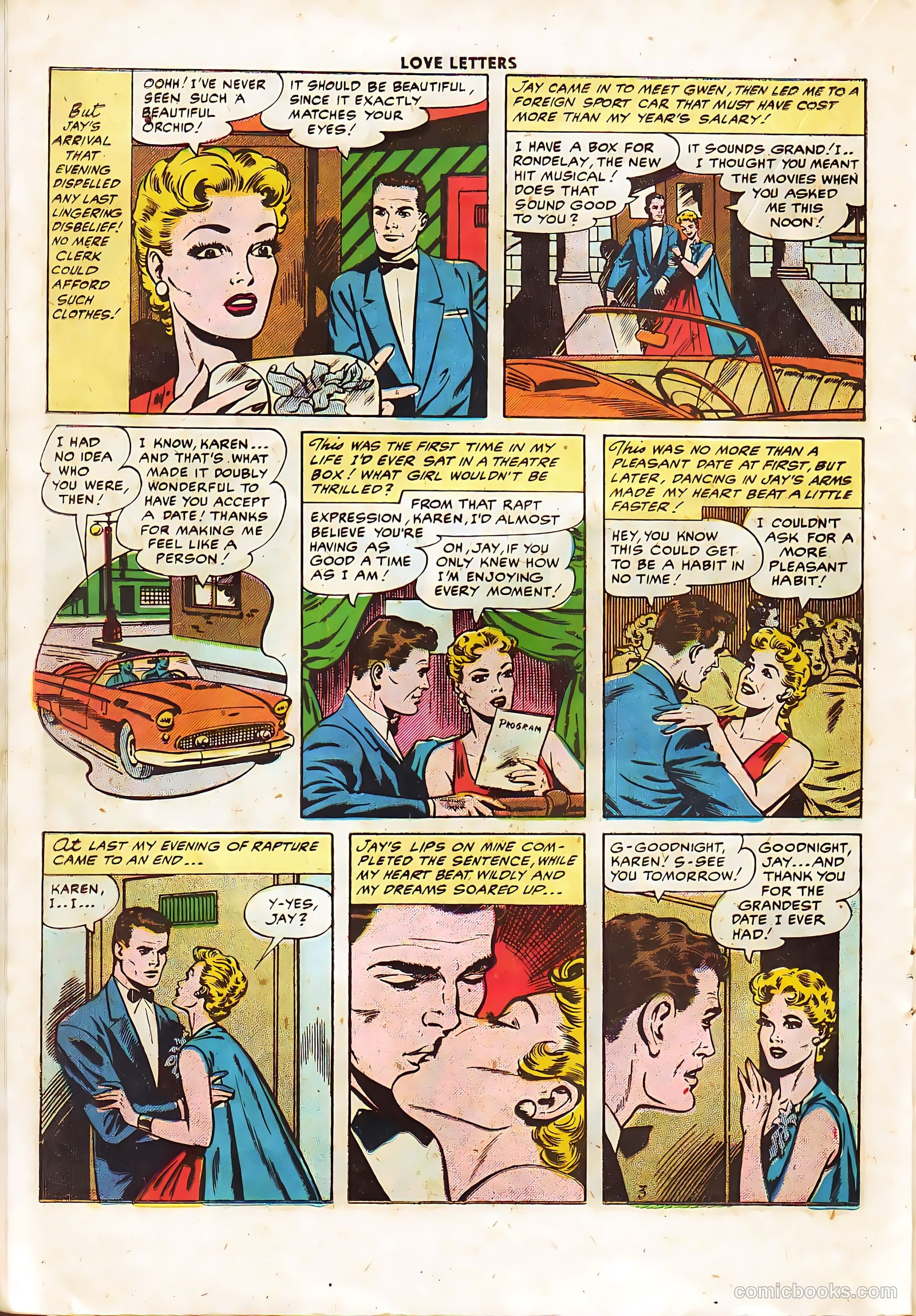 Love Letters #50 (1956) — page 20 of 36