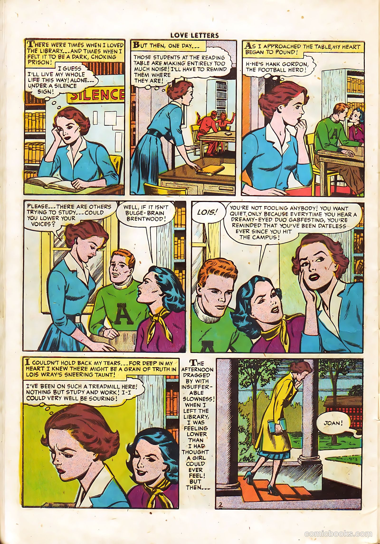 Love Letters #50 (1956) — page 28 of 36