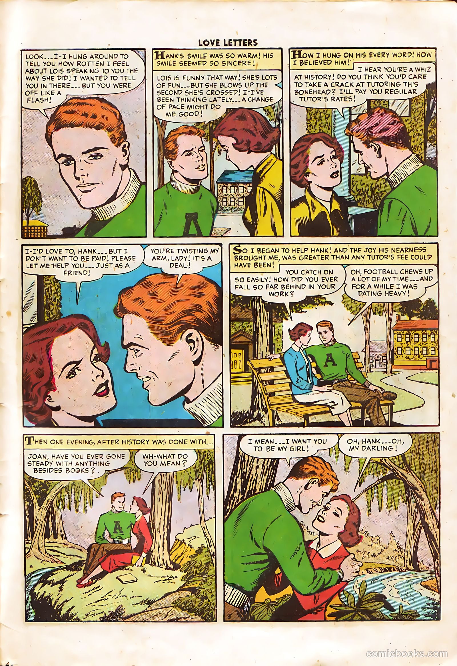 Love Letters #50 (1956) — page 29 of 36