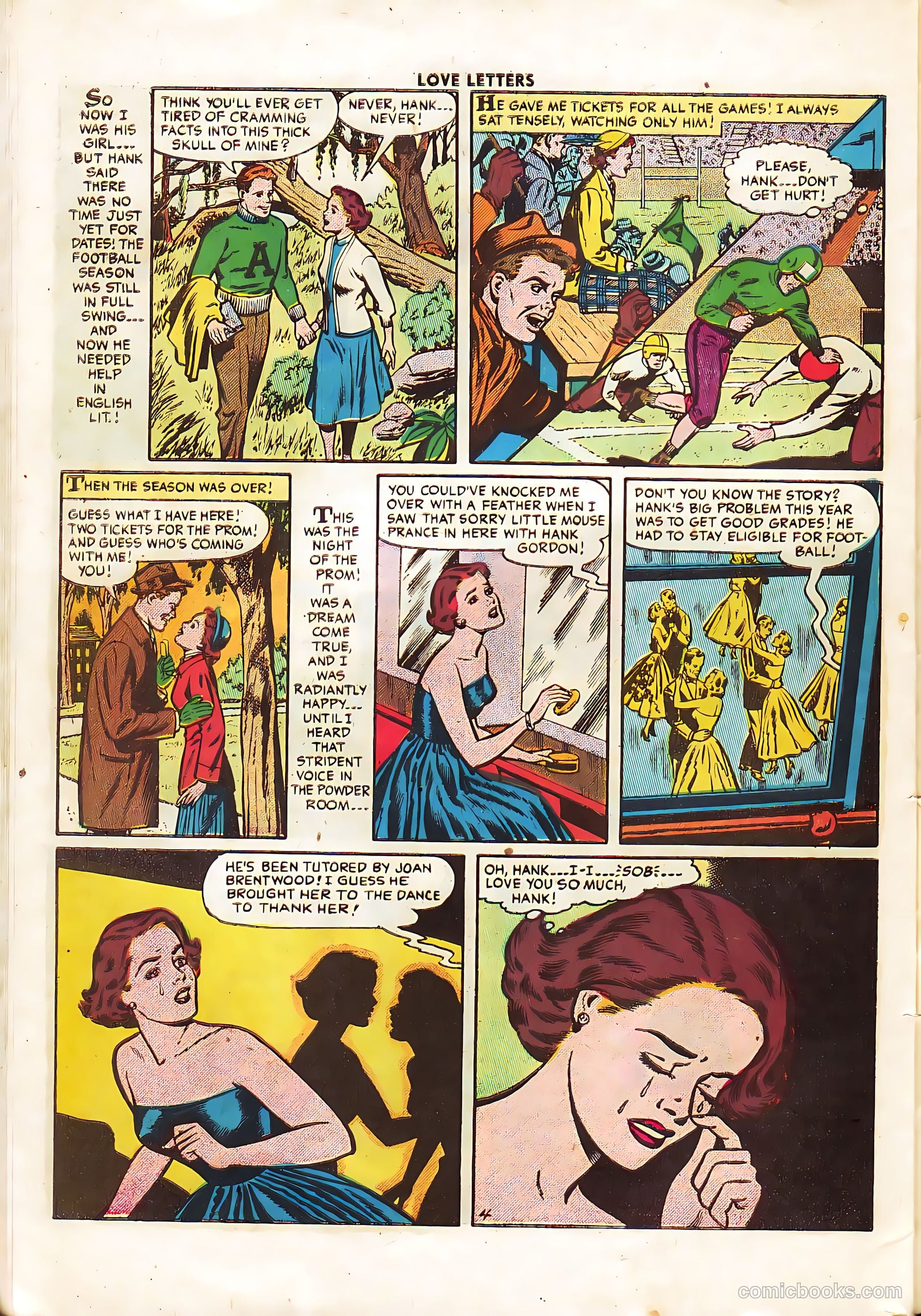 Love Letters #50 (1956) — page 30 of 36