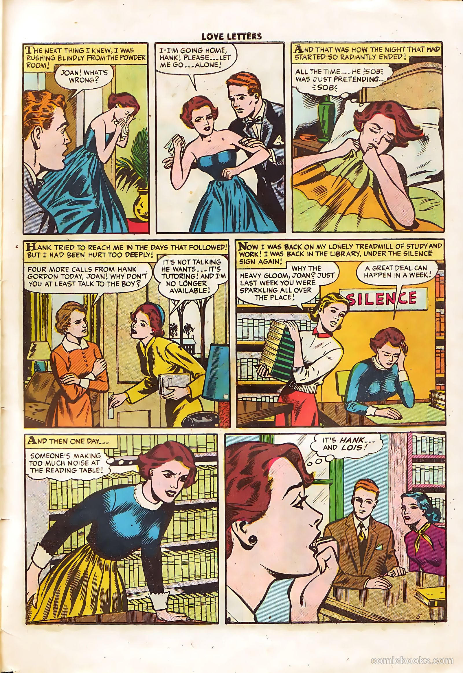 Love Letters #50 (1956) — page 31 of 36