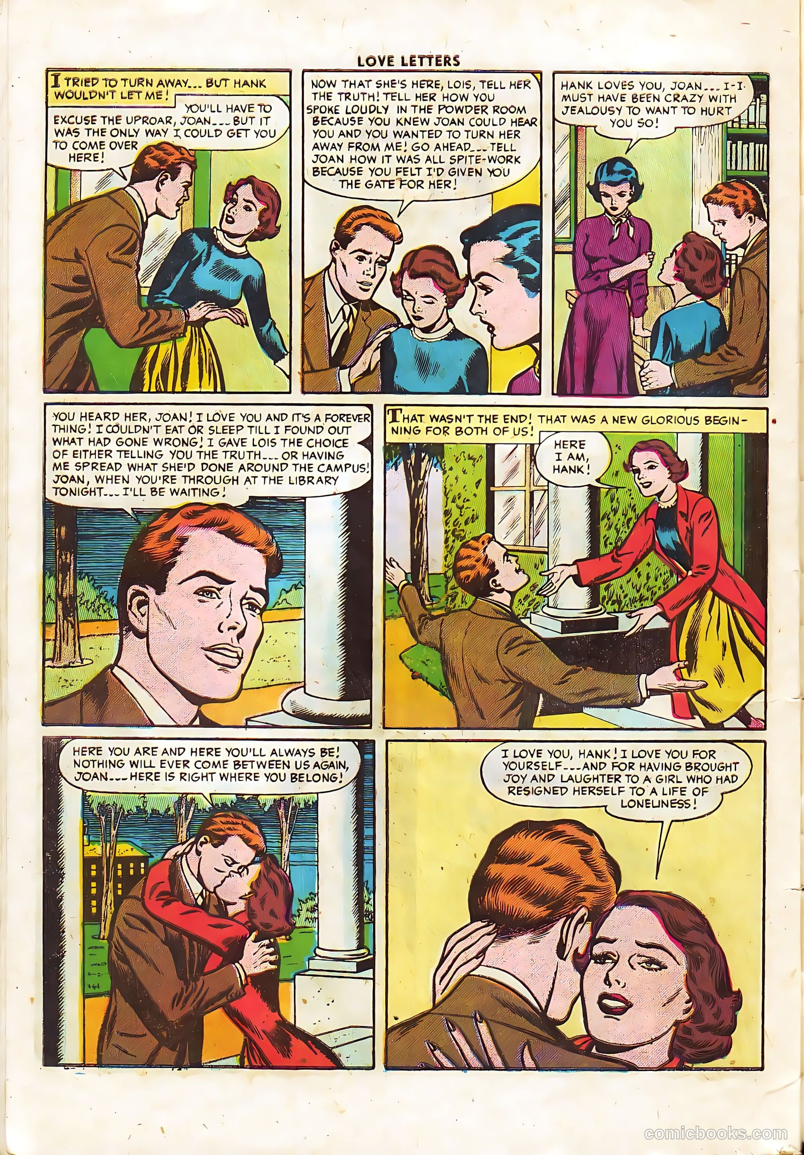 Love Letters #50 (1956) — page 32 of 36