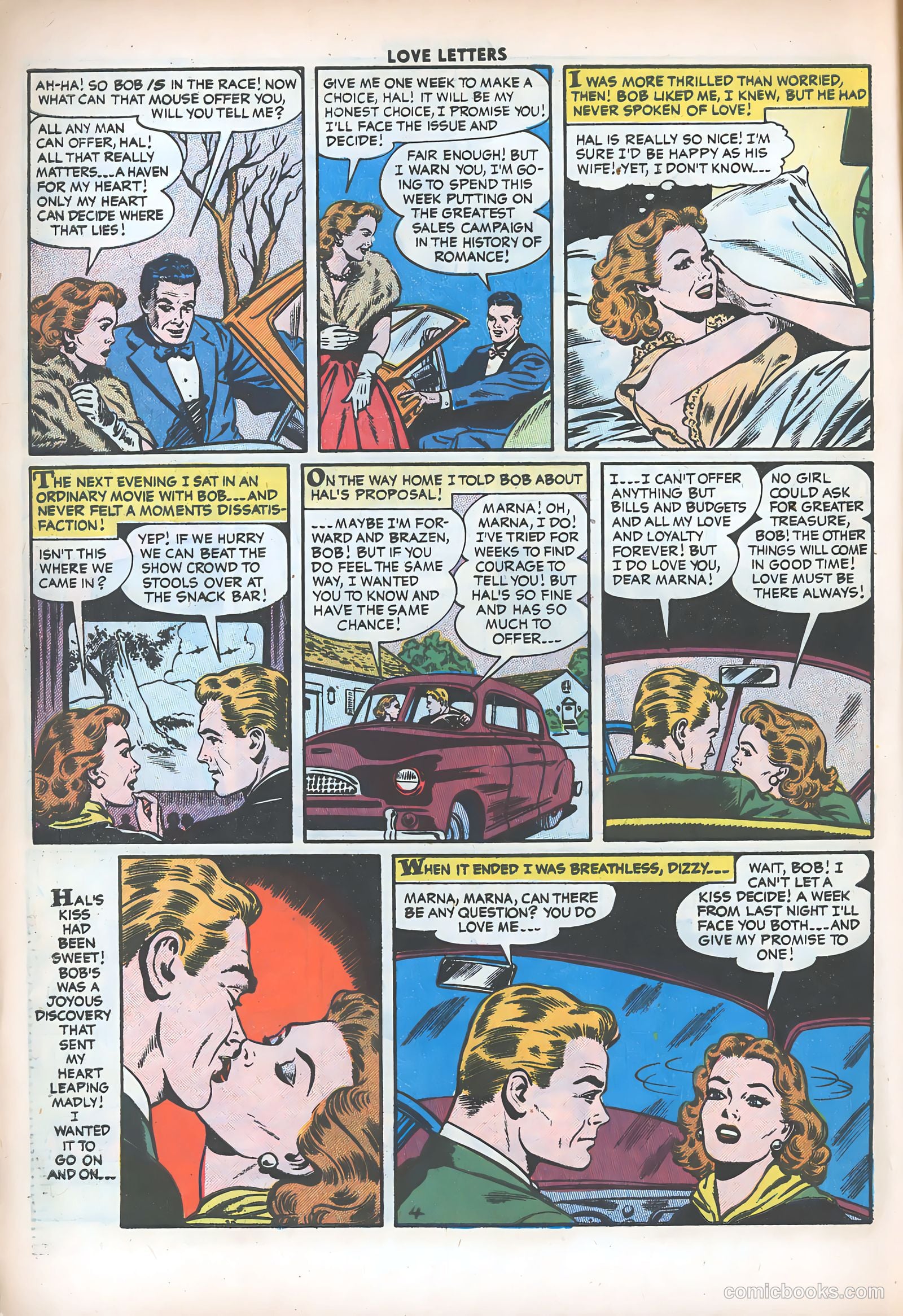 Love Letters #51 (1956) — page 6 of 36