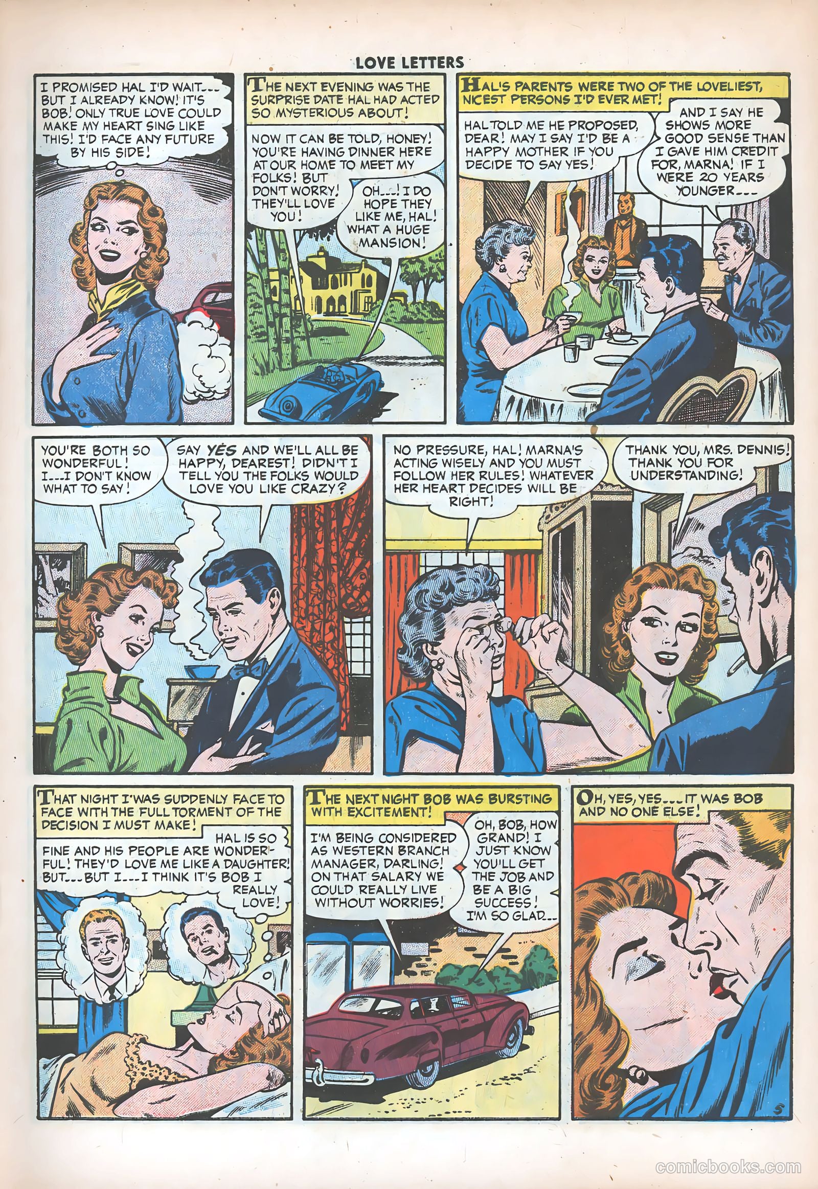 Love Letters #51 (1956) — page 7 of 36