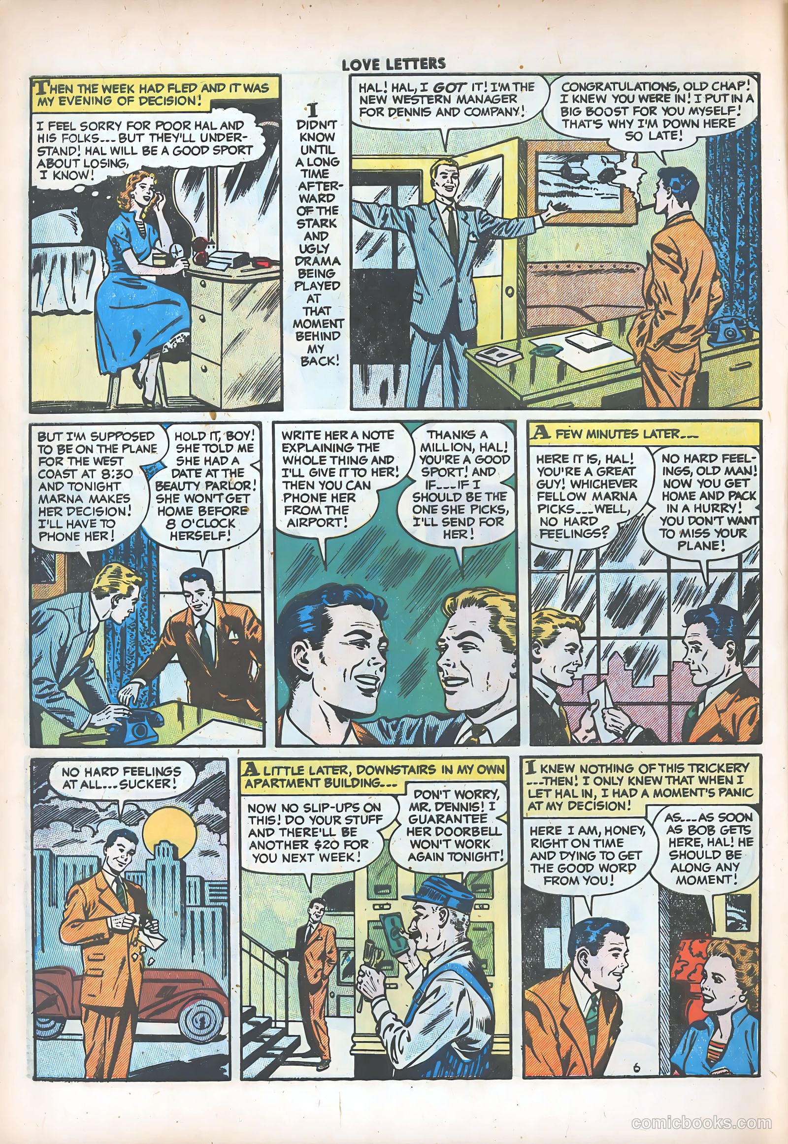 Love Letters #51 (1956) — page 8 of 36