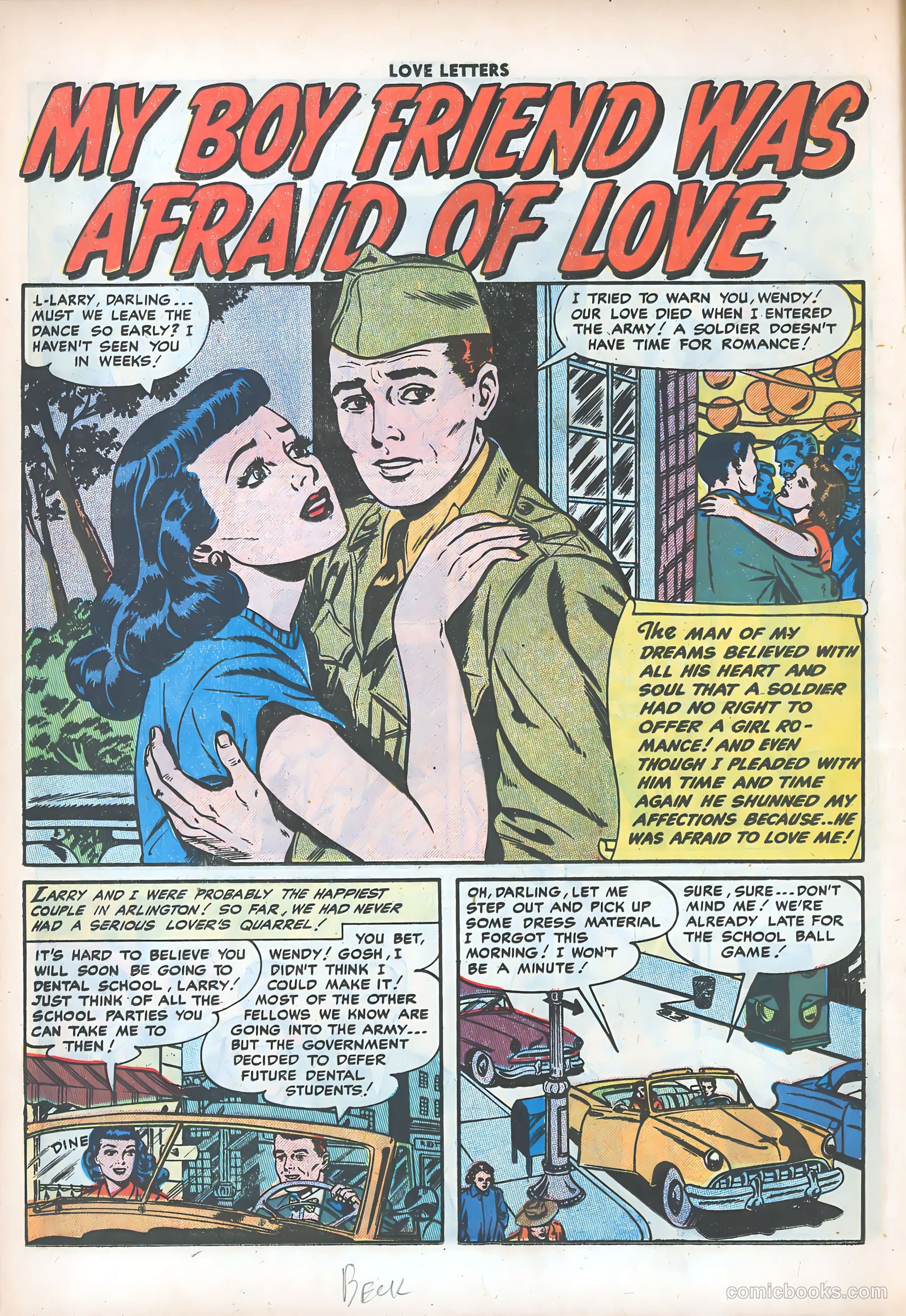 Love Letters #51 (1956) — page 12 of 36