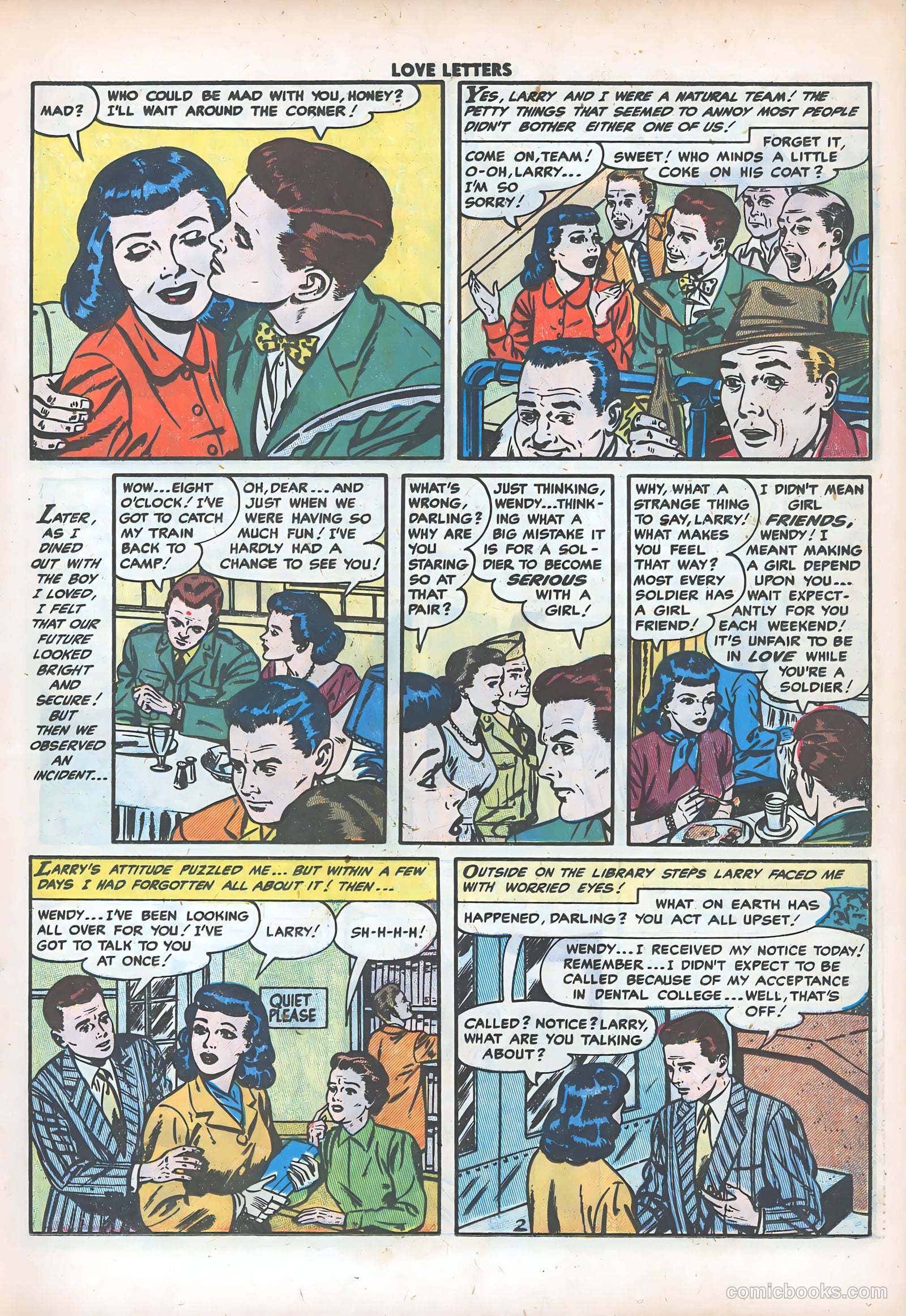 Love Letters #51 (1956) — page 13 of 36