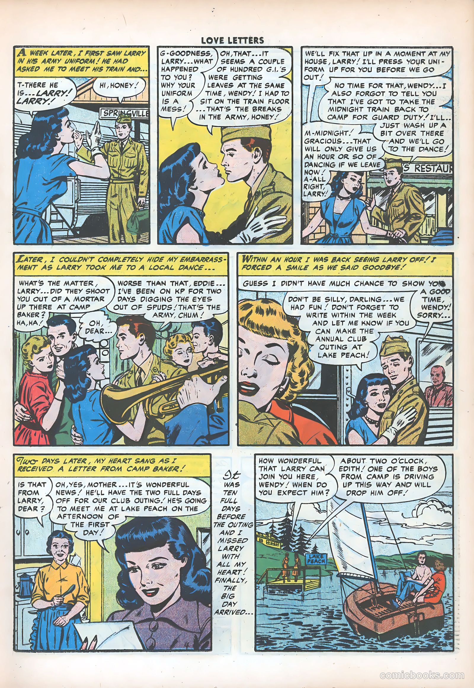 Love Letters #51 (1956) — page 15 of 36
