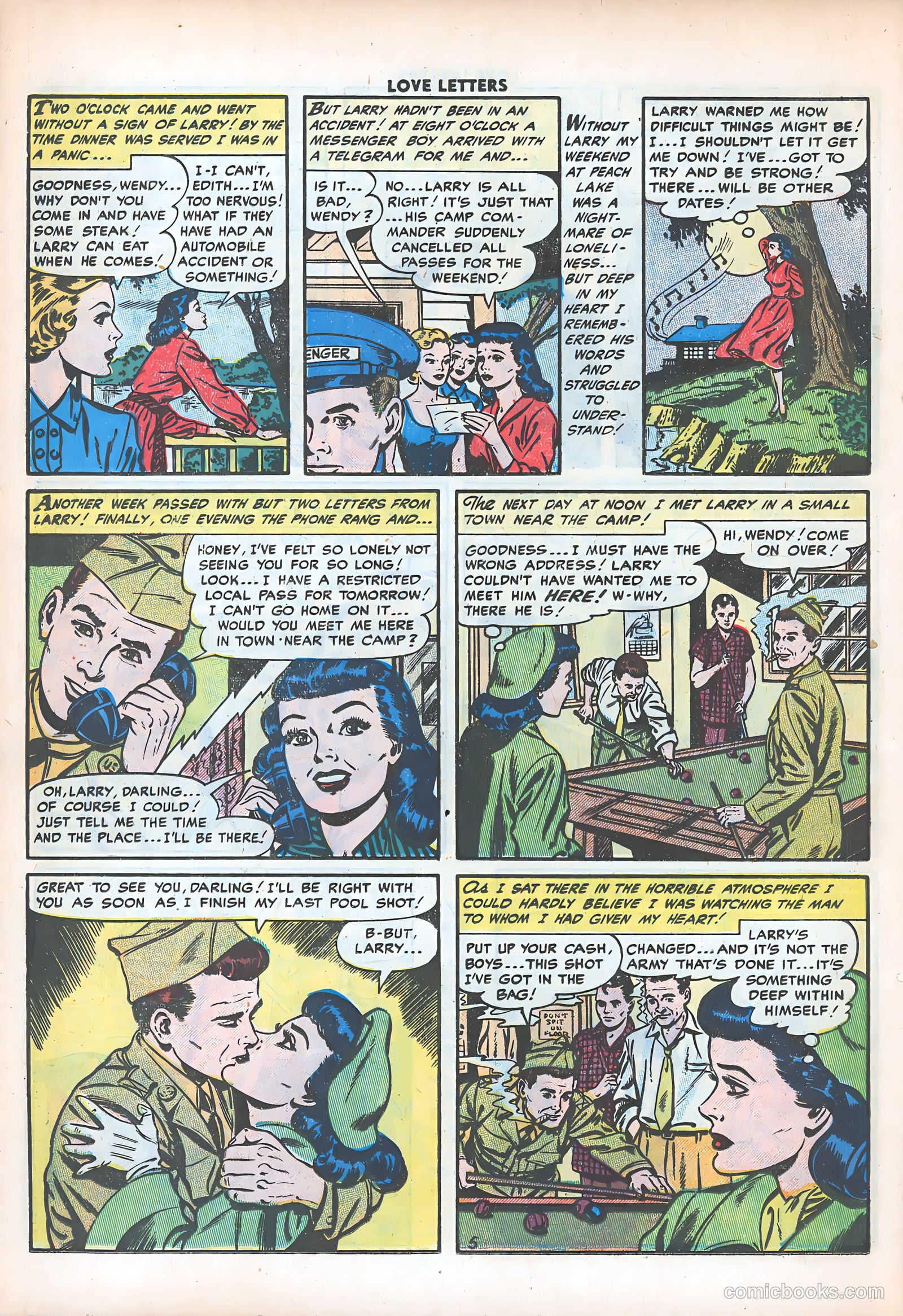 Love Letters #51 (1956) — page 16 of 36