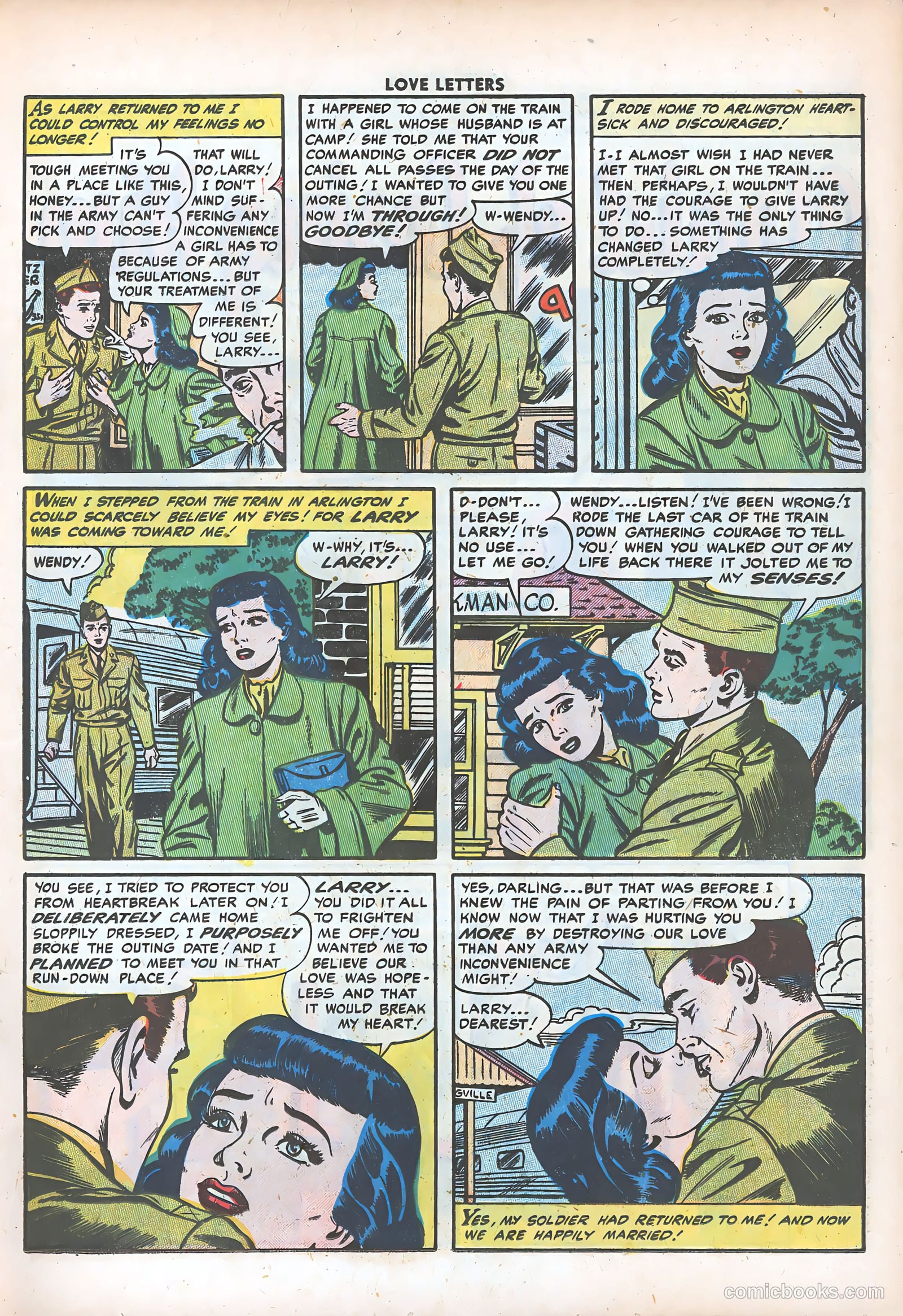 Love Letters #51 (1956) — page 17 of 36
