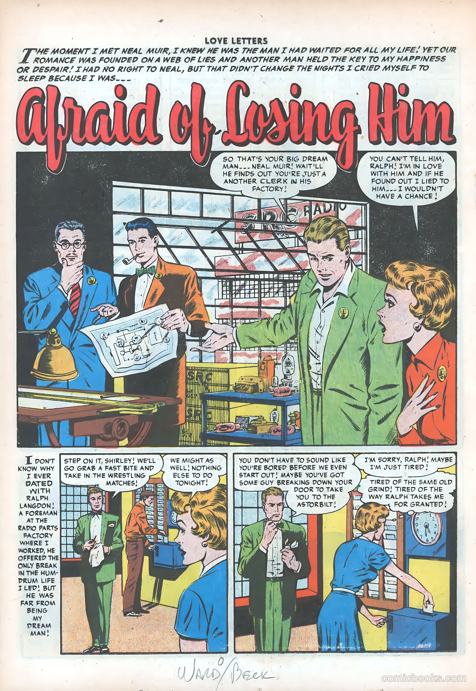 Love Letters #51 (1956) — page 18 of 36