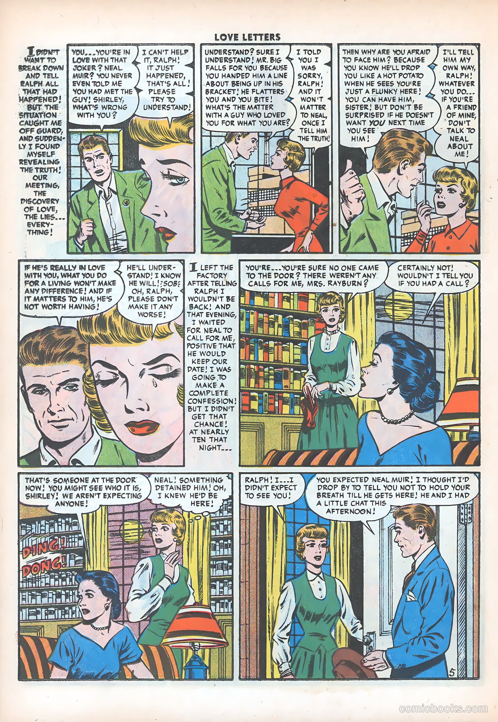 Love Letters #51 (1956) — page 22 of 36