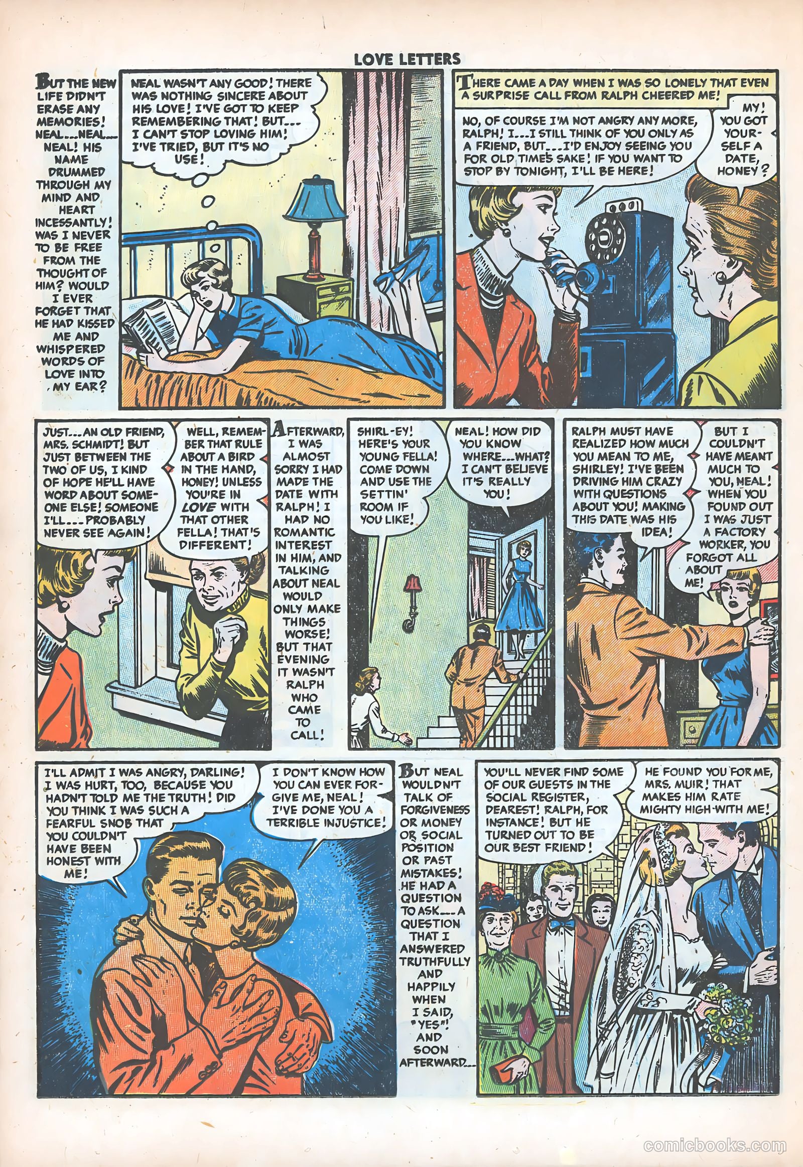 Love Letters #51 (1956) — page 24 of 36