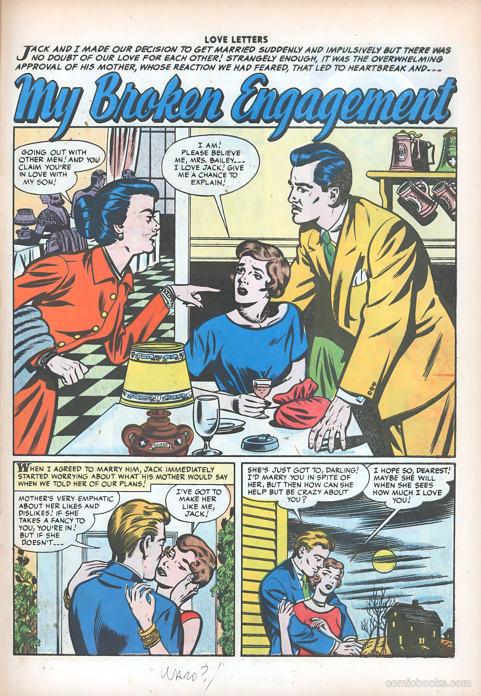 Love Letters #51 (1956) — page 27 of 36