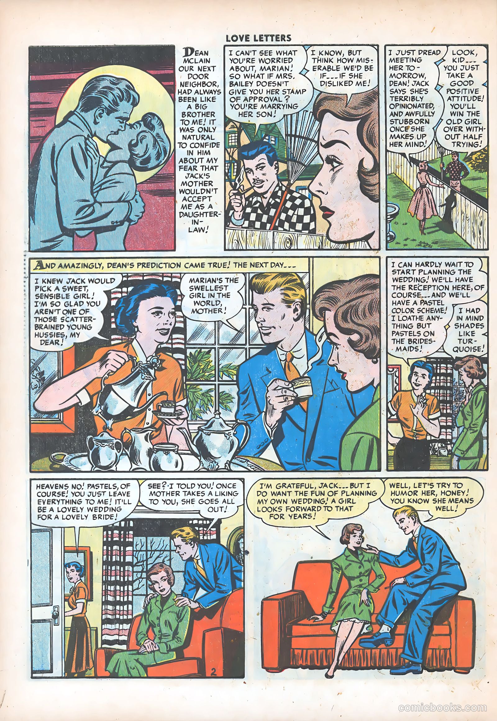 Love Letters #51 (1956) — page 28 of 36