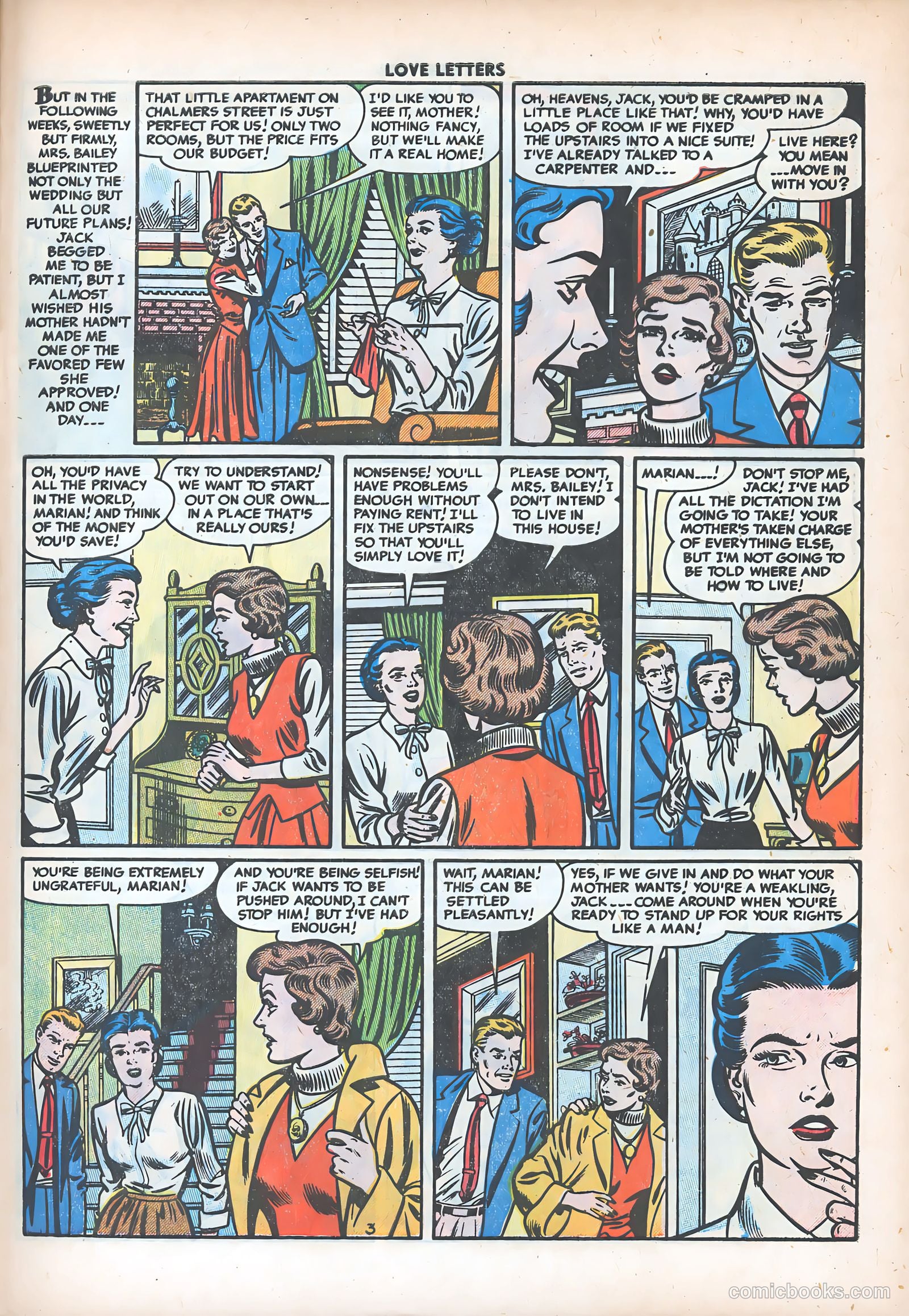 Love Letters #51 (1956) — page 29 of 36