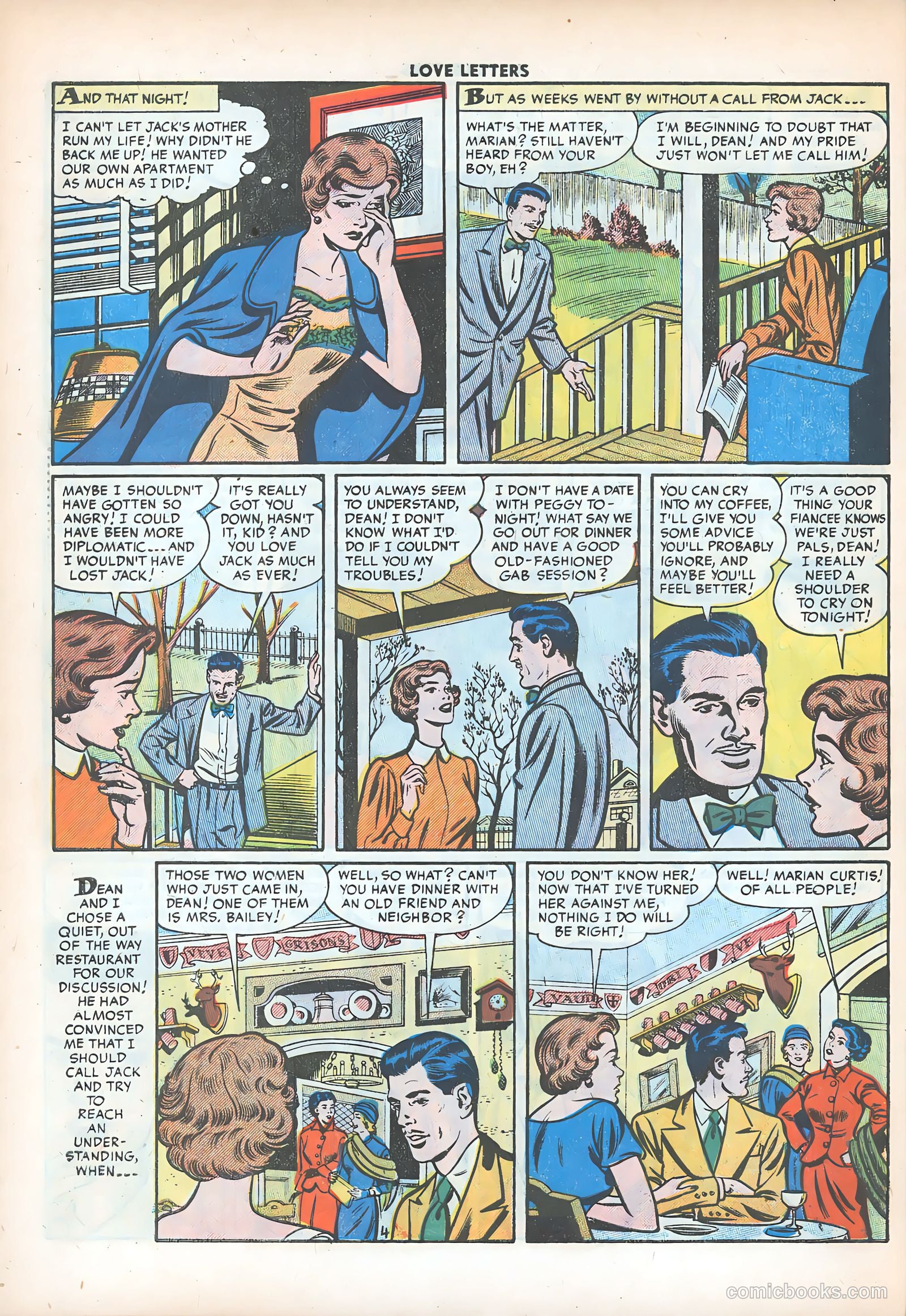 Love Letters #51 (1956) — page 30 of 36