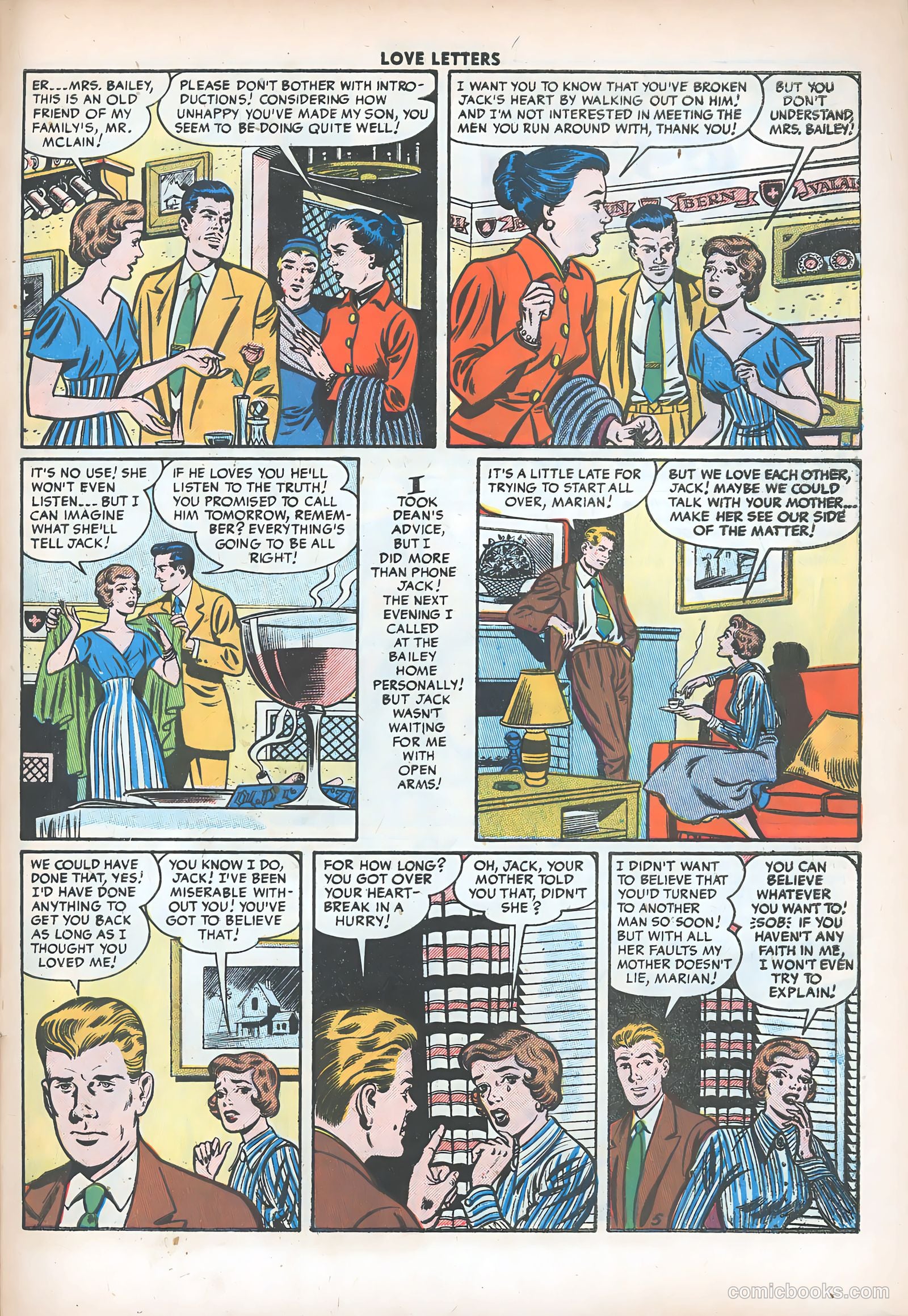 Love Letters #51 (1956) — page 31 of 36