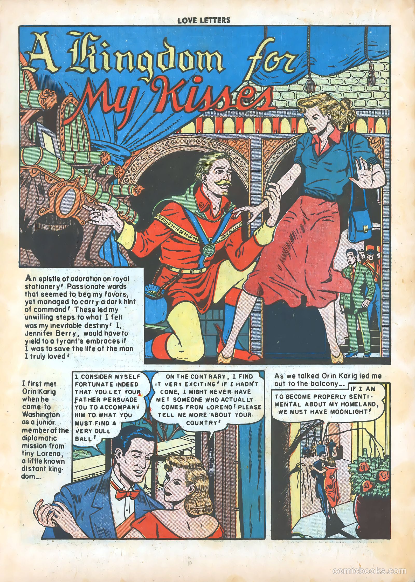 Love Letters #6 (1950) — page 3 of 51