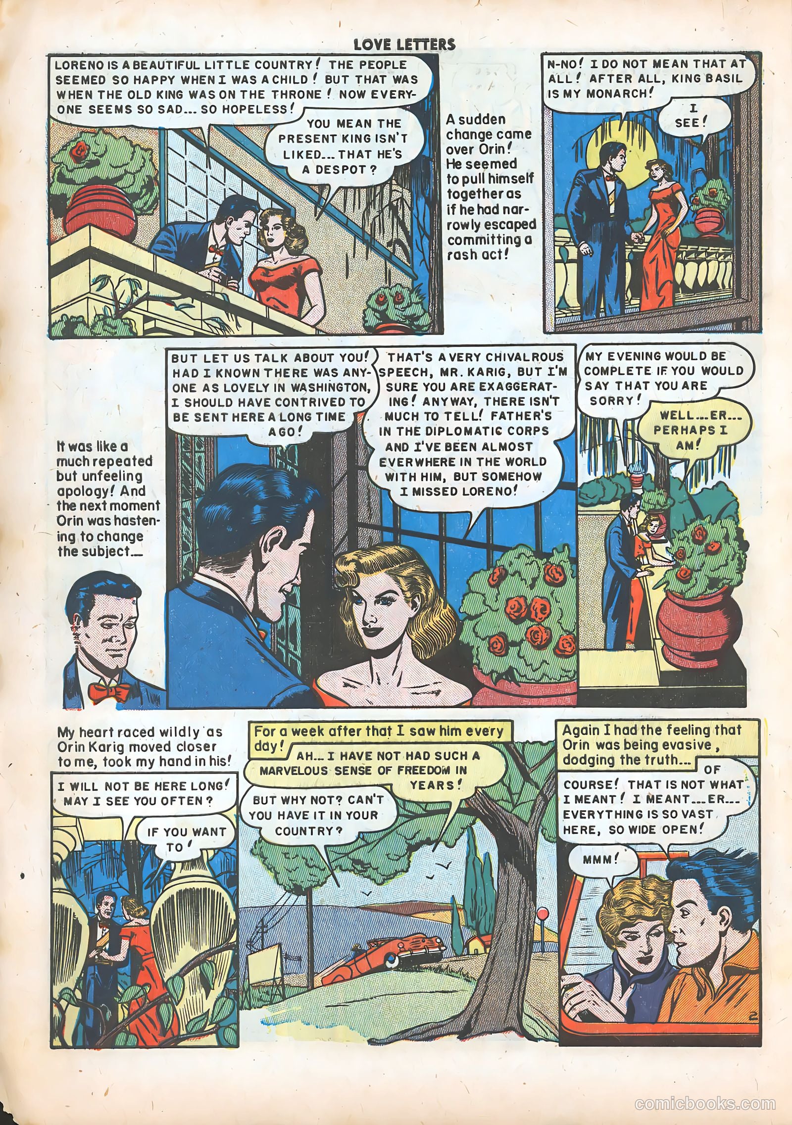 Love Letters #6 (1950) — page 4 of 51