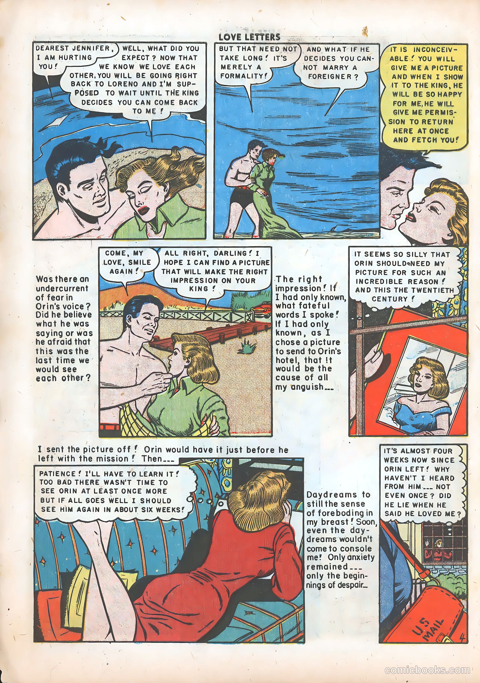 Love Letters #6 (1950) — page 6 of 51