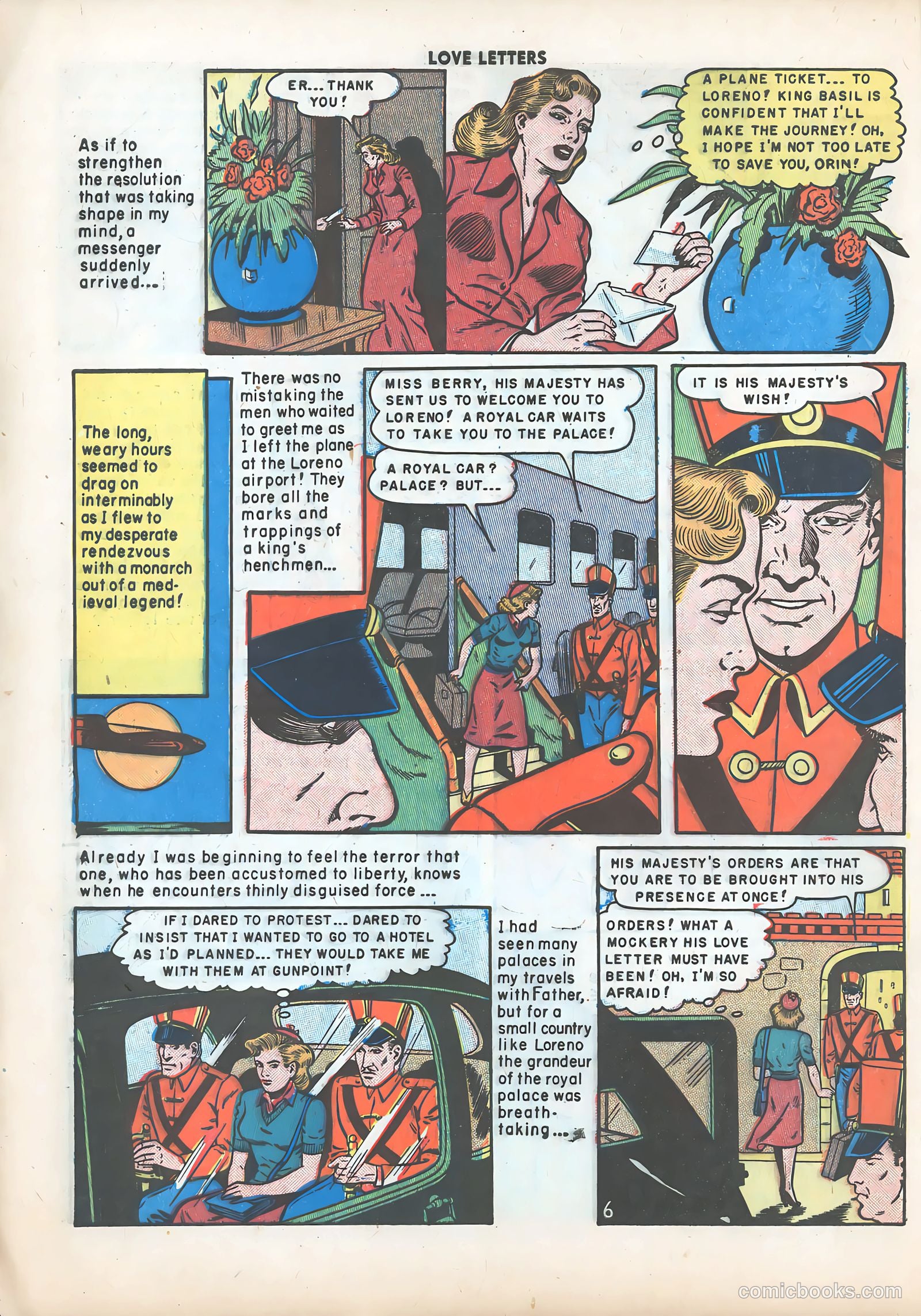 Love Letters #6 (1950) — page 8 of 51