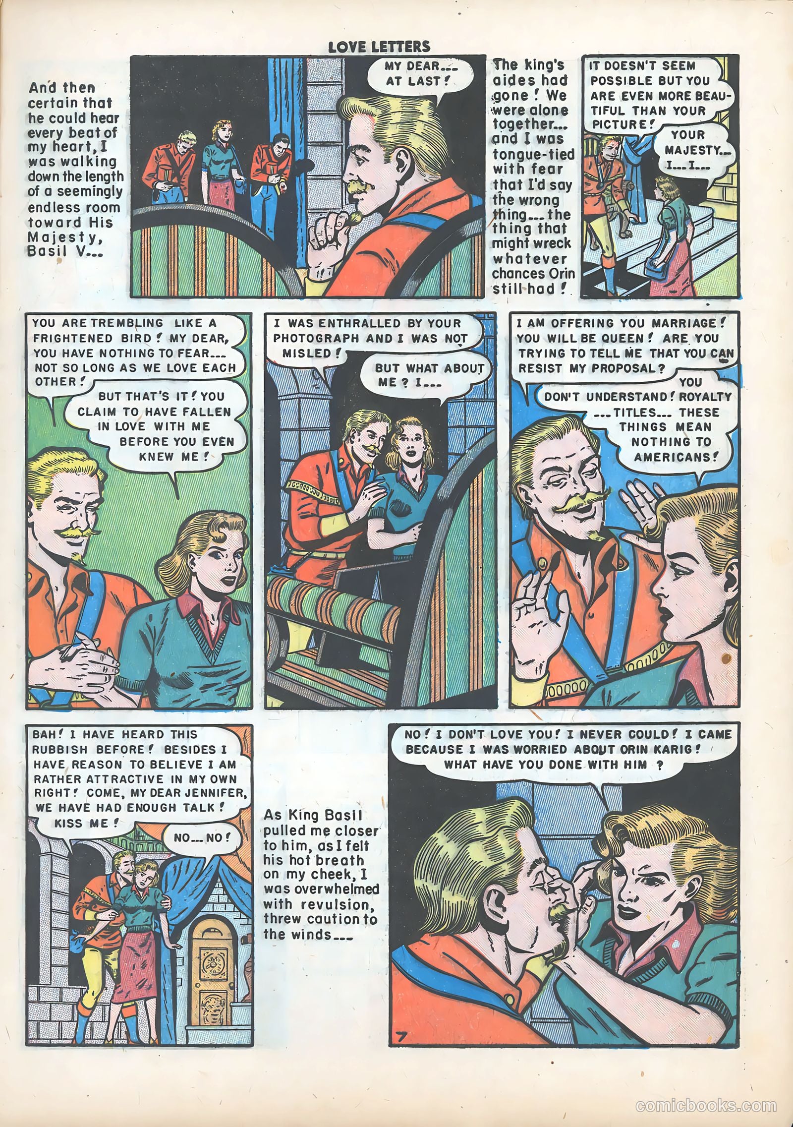 Love Letters #6 (1950) — page 9 of 51