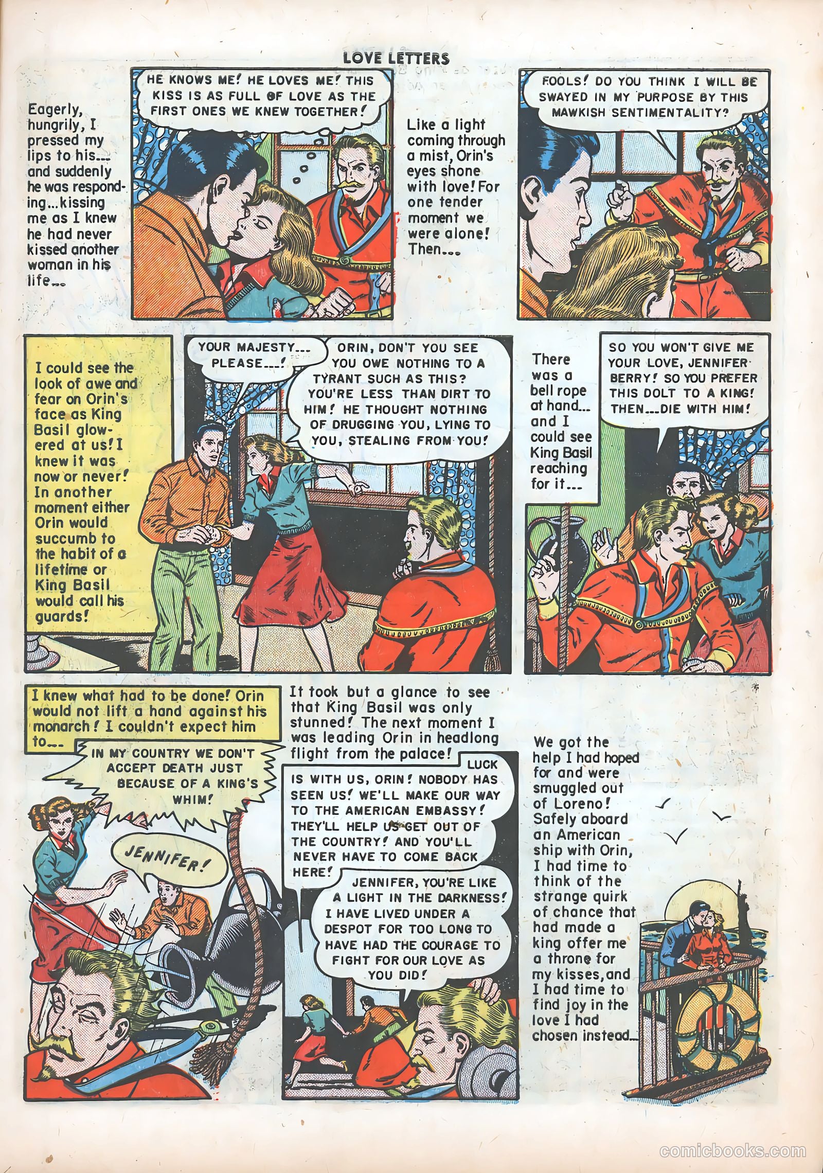 Love Letters #6 (1950) — page 11 of 51