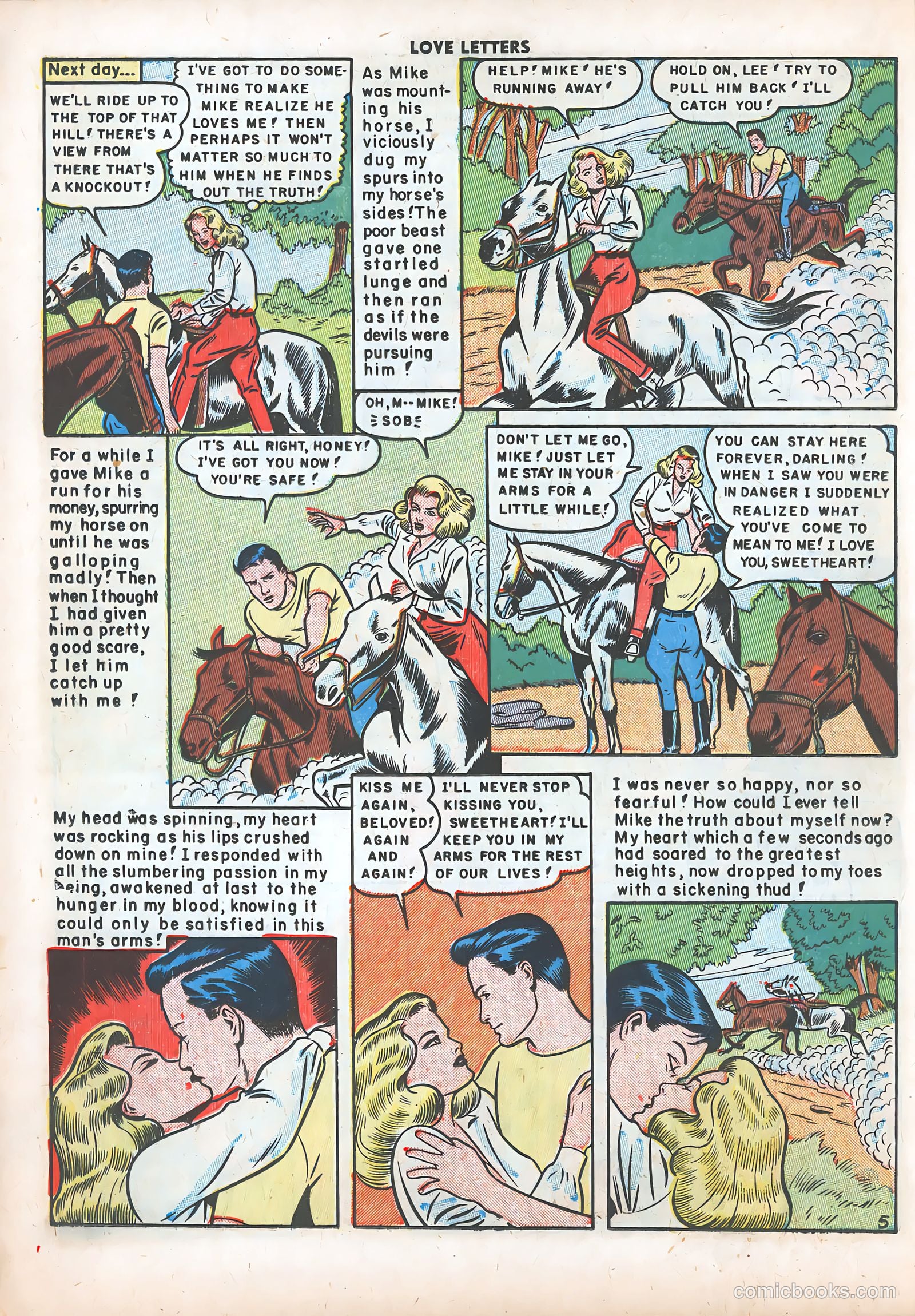 Love Letters #6 (1950) — page 16 of 51