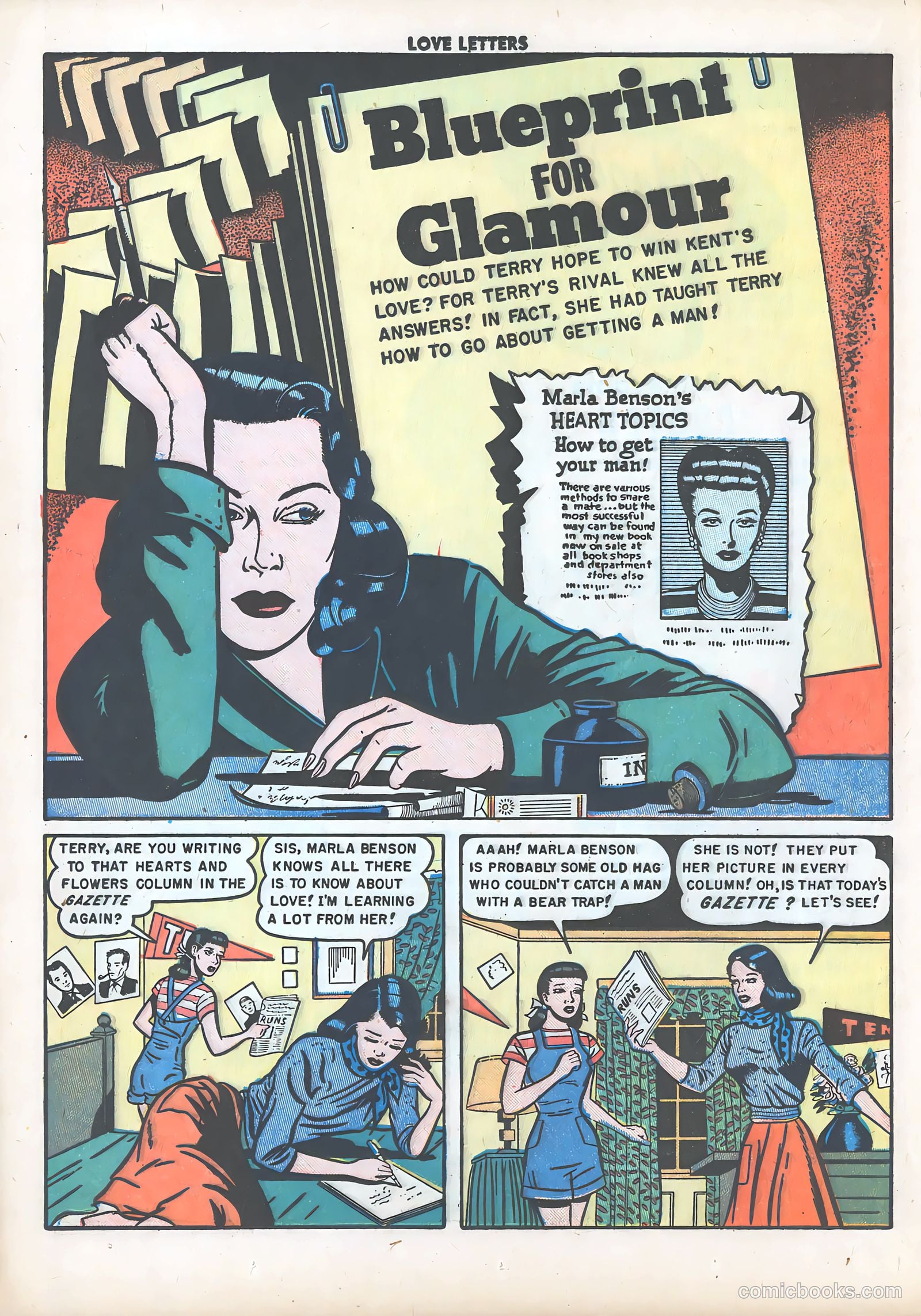 Love Letters #6 (1950) — page 20 of 51