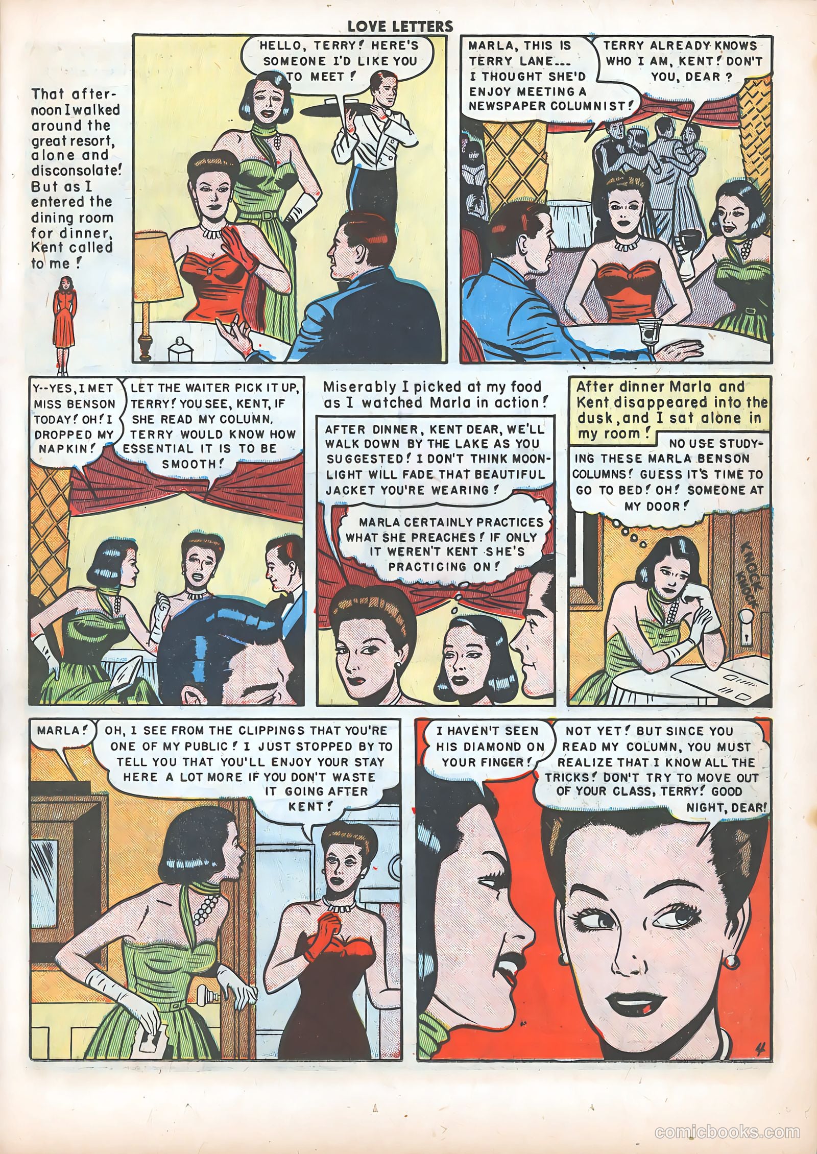 Love Letters #6 (1950) — page 23 of 51