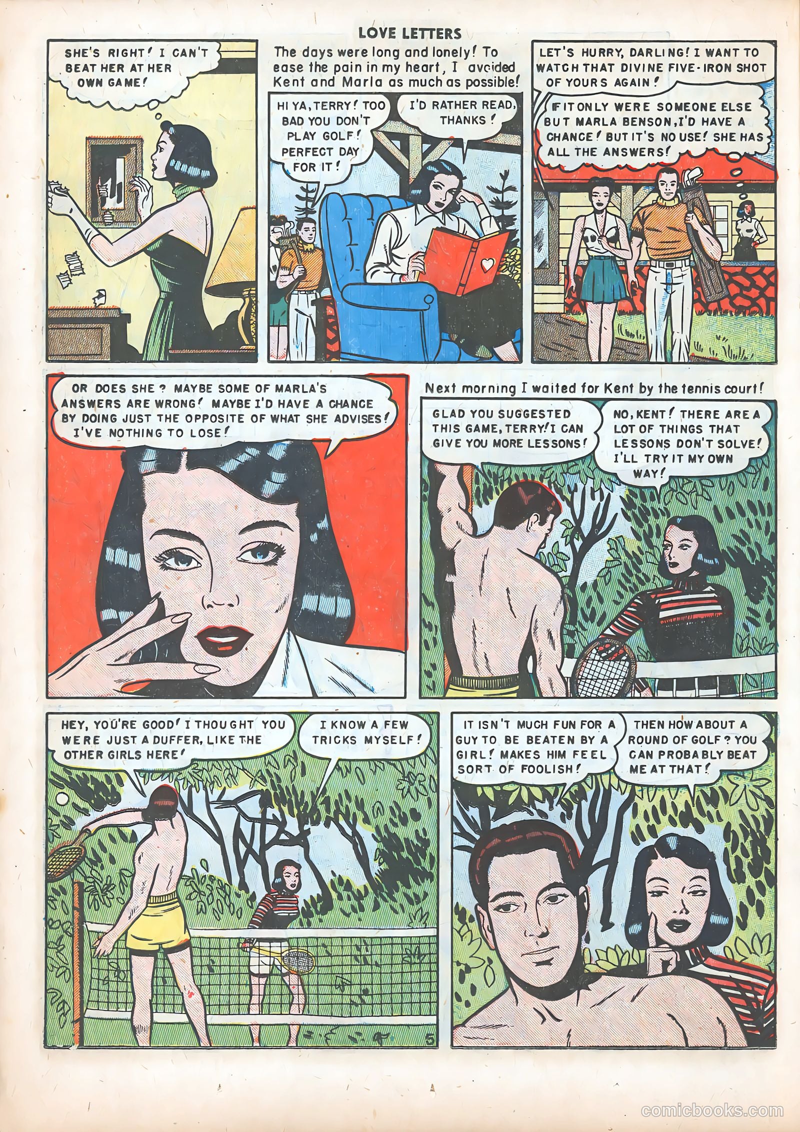 Love Letters #6 (1950) — page 24 of 51