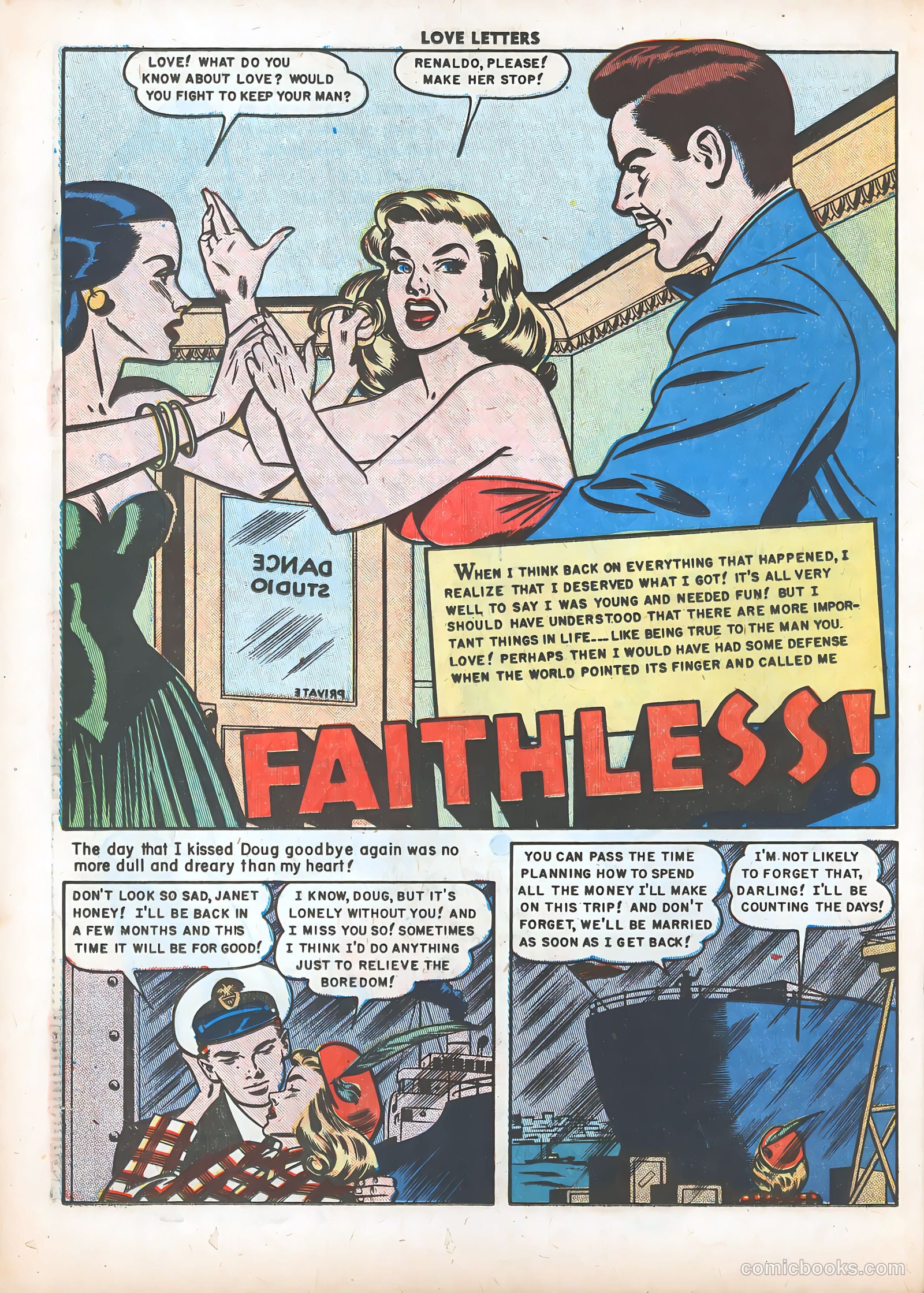 Love Letters #6 (1950) — page 27 of 51