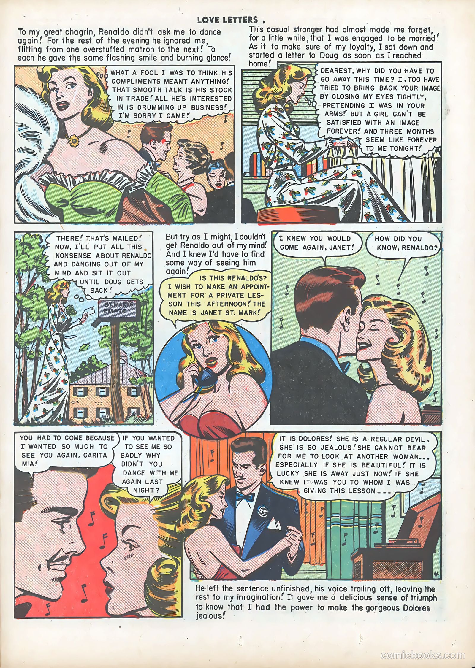 Love Letters #6 (1950) — page 30 of 51