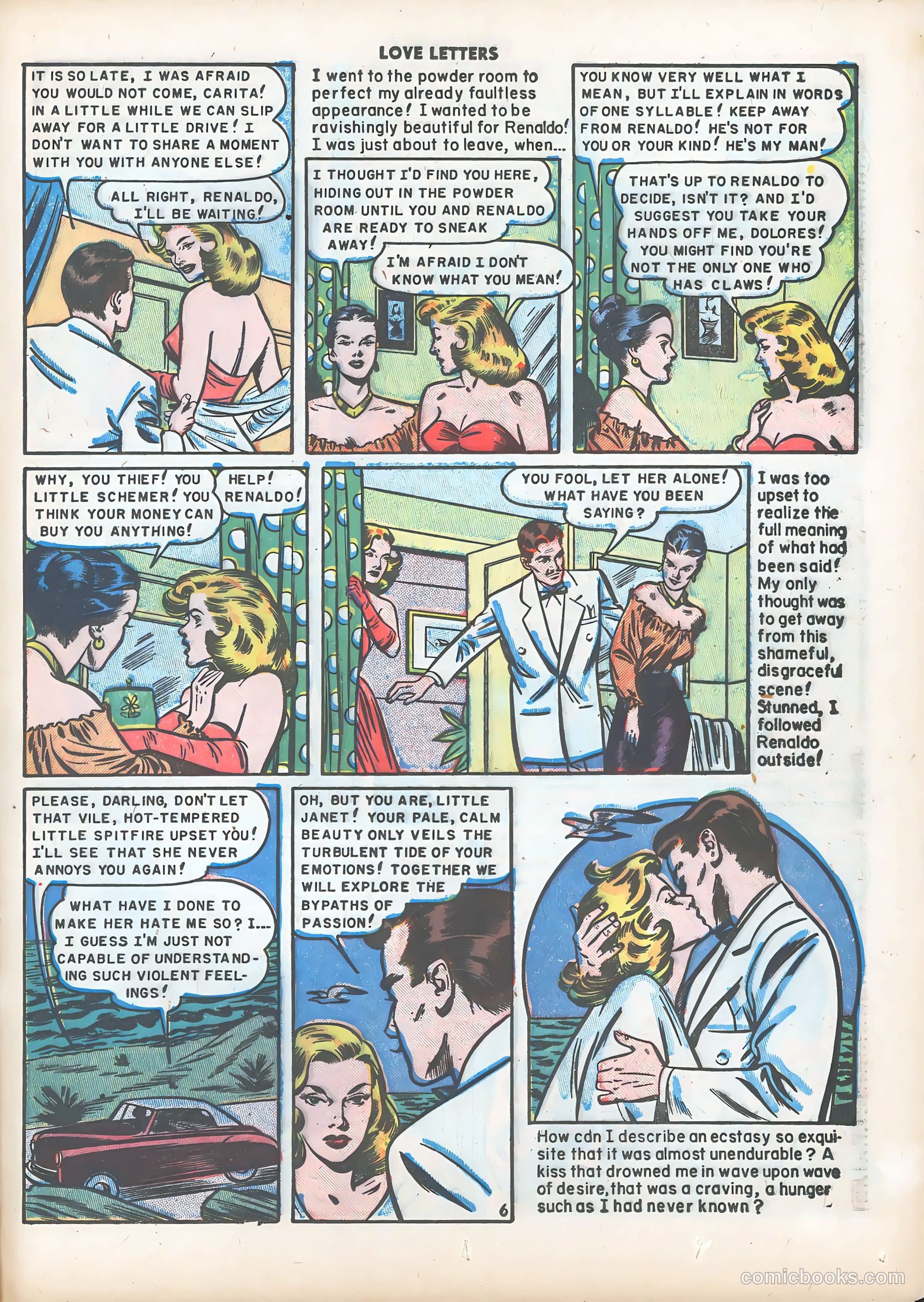 Love Letters #6 (1950) — page 32 of 51
