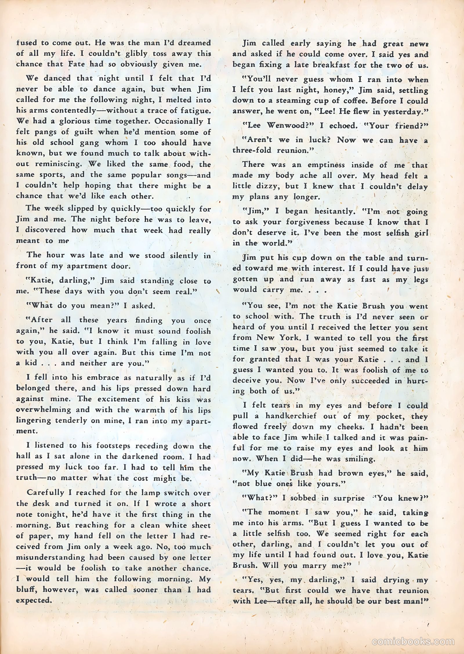 Love Letters #6 (1950) — page 38 of 51