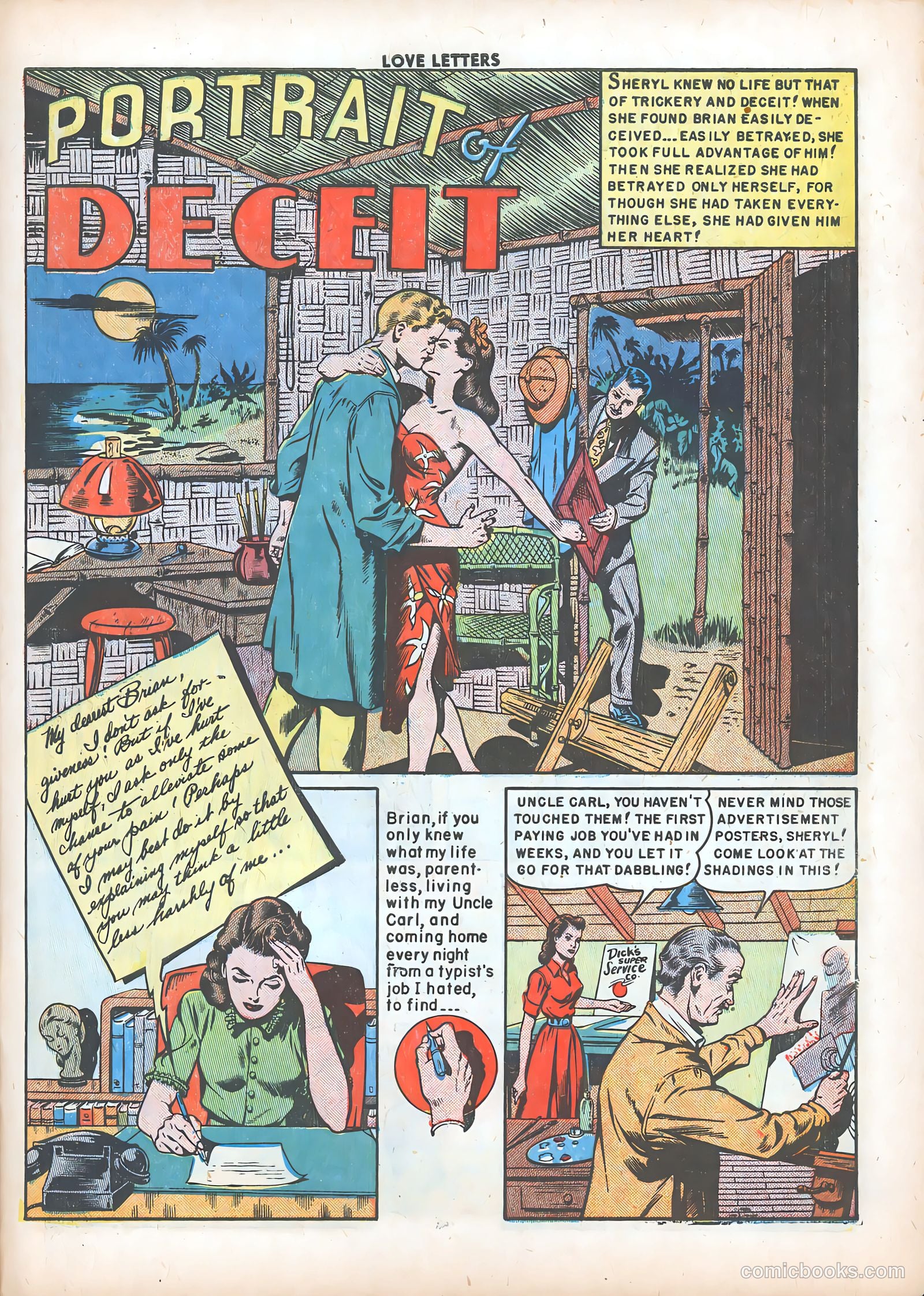 Love Letters #6 (1950) — page 40 of 51