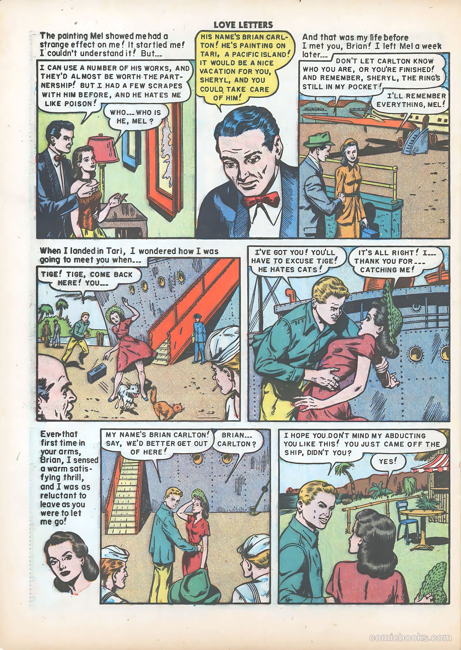 Love Letters #6 (1950) — page 43 of 51