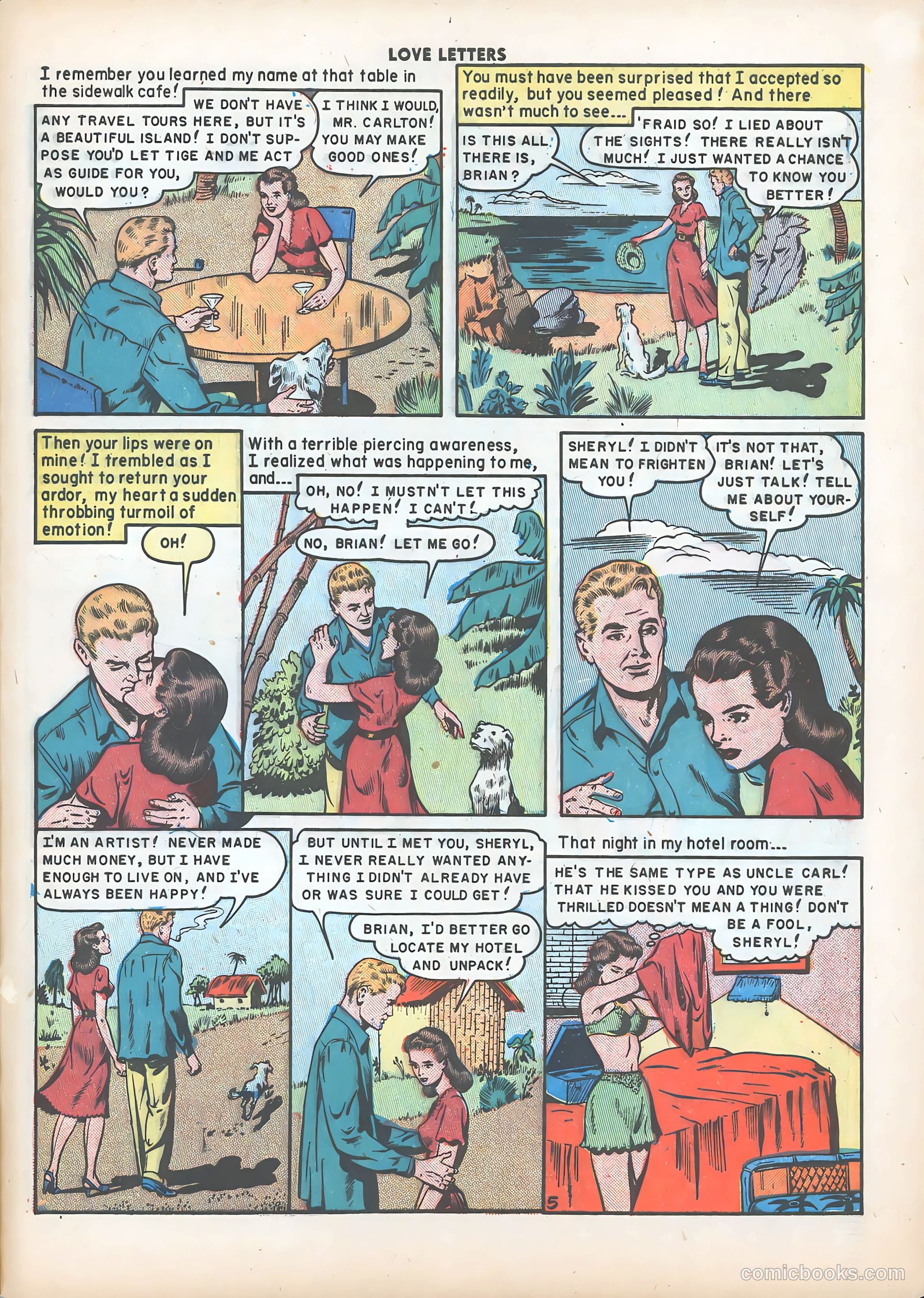 Love Letters #6 (1950) — page 44 of 51