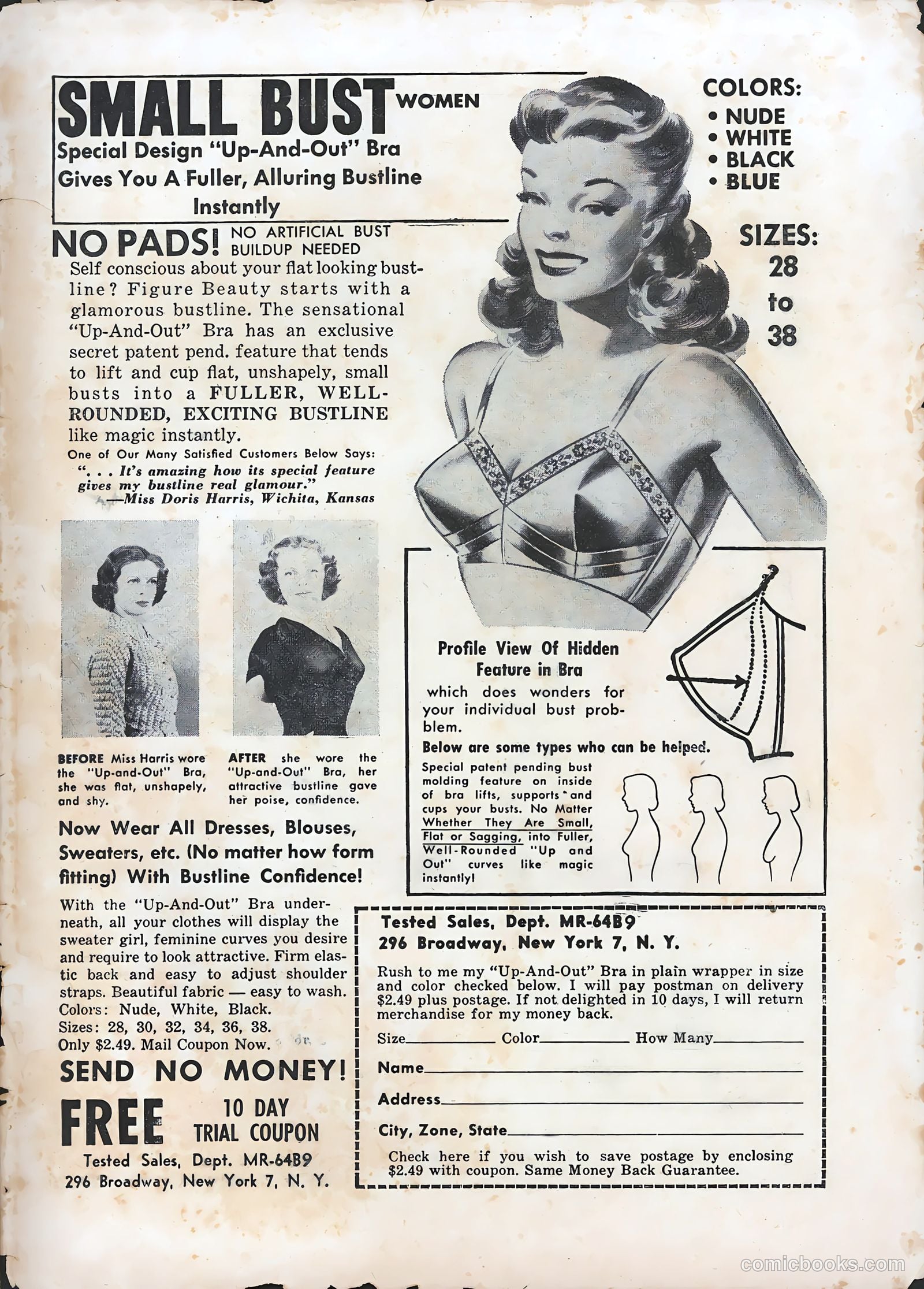 Love Letters #6 (1950) — page 50 of 51