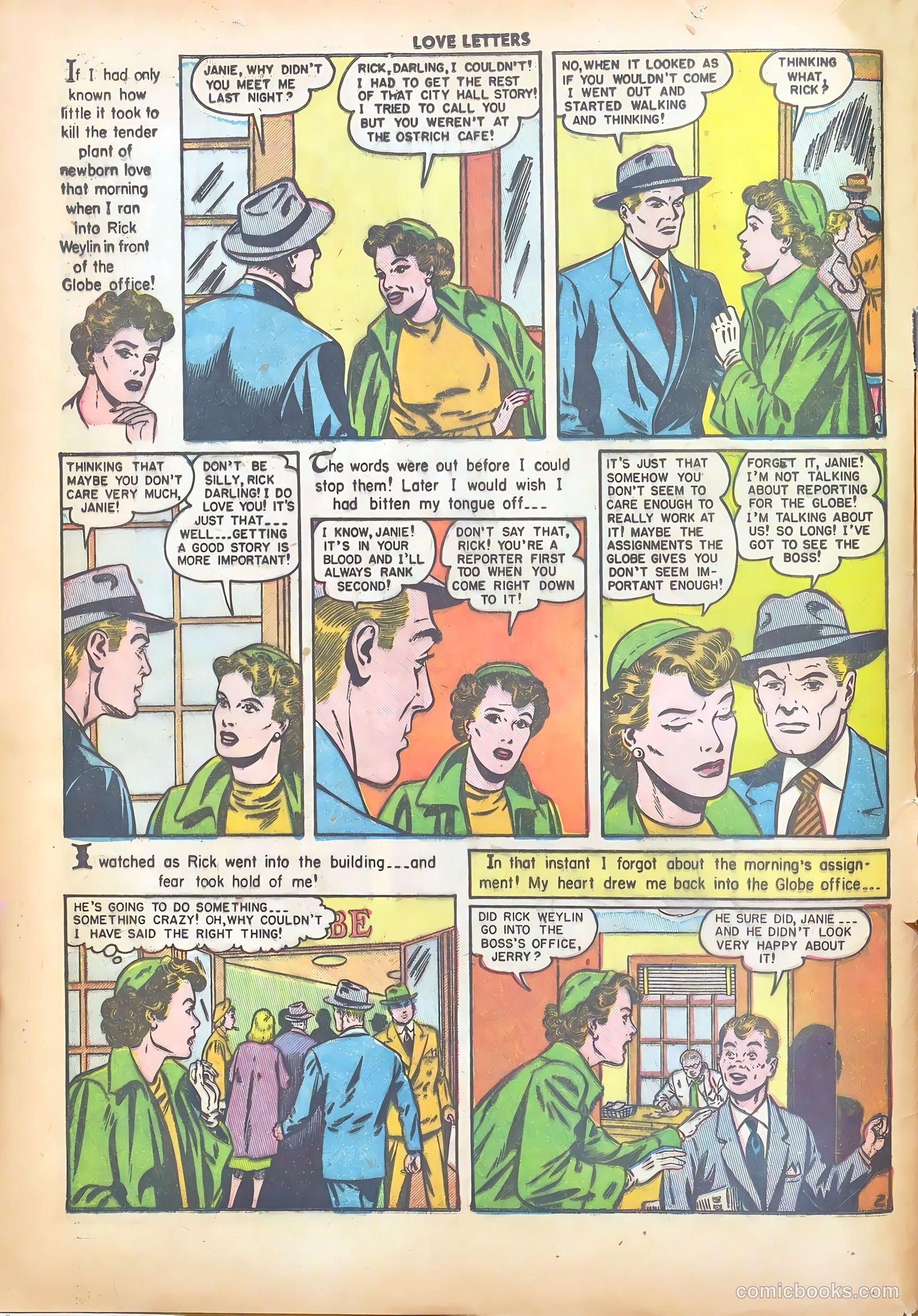 Love Letters #7 (1951) — page 4 of 51