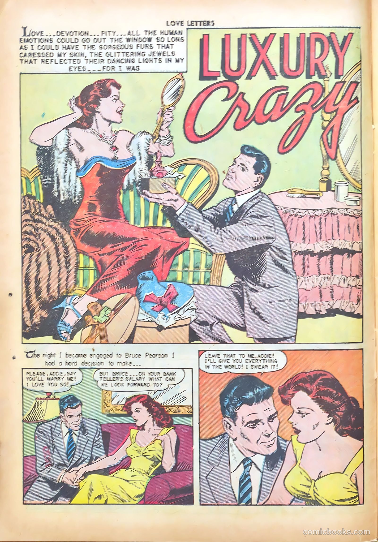 Love Letters #7 (1951) — page 12 of 51