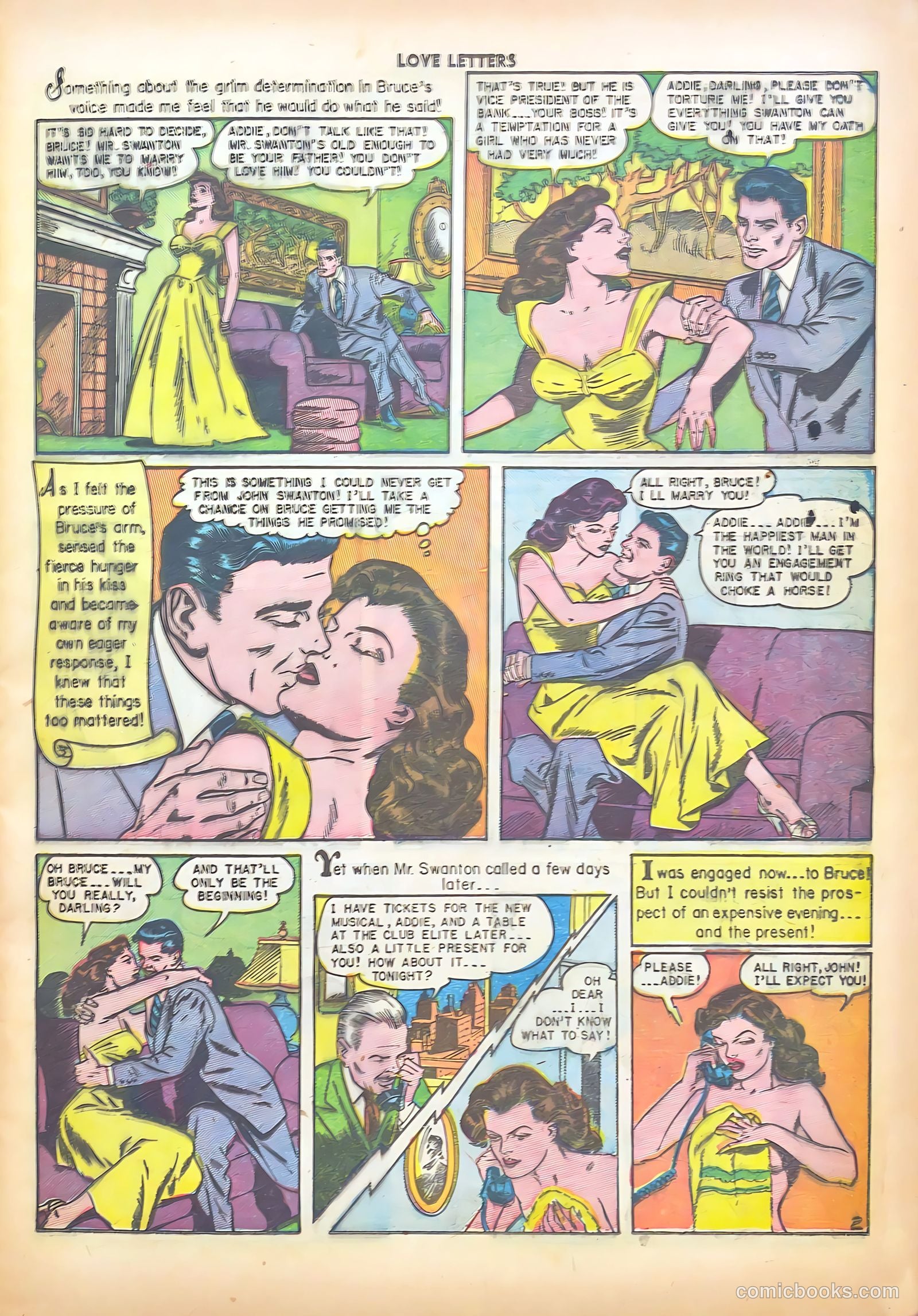 Love Letters #7 (1951) — page 13 of 51