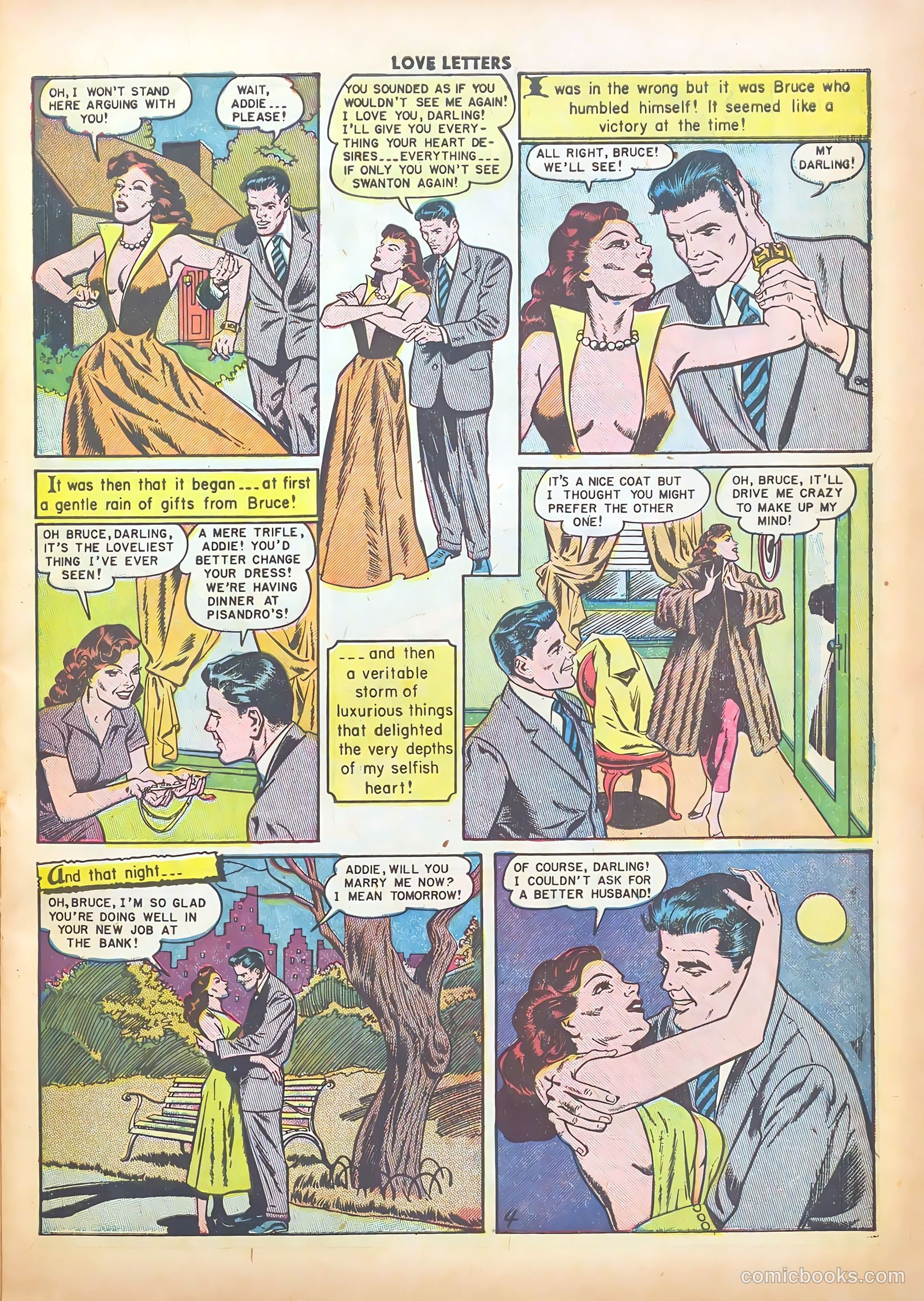 Love Letters #7 (1951) — page 15 of 51