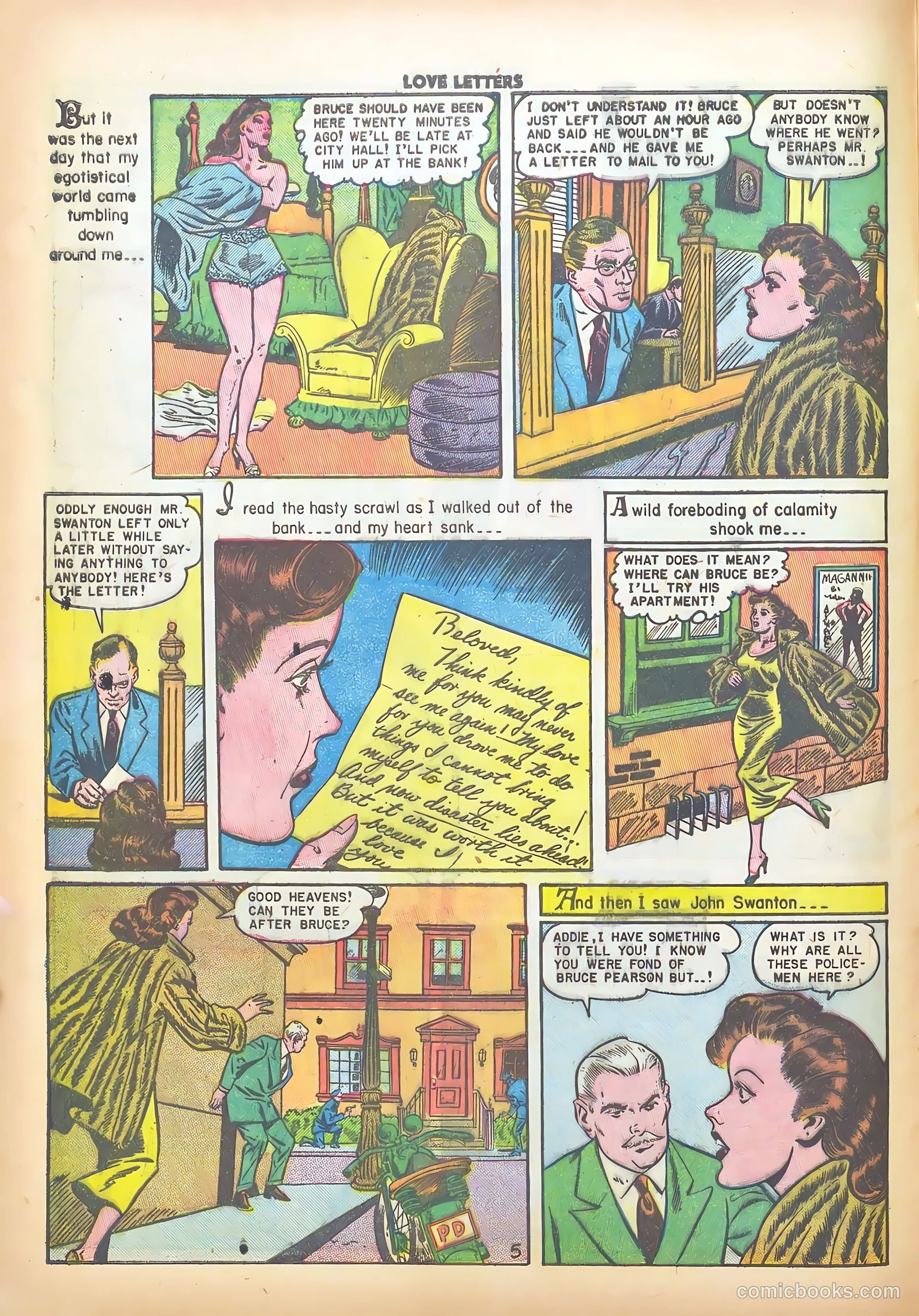 Love Letters #7 (1951) — page 16 of 51