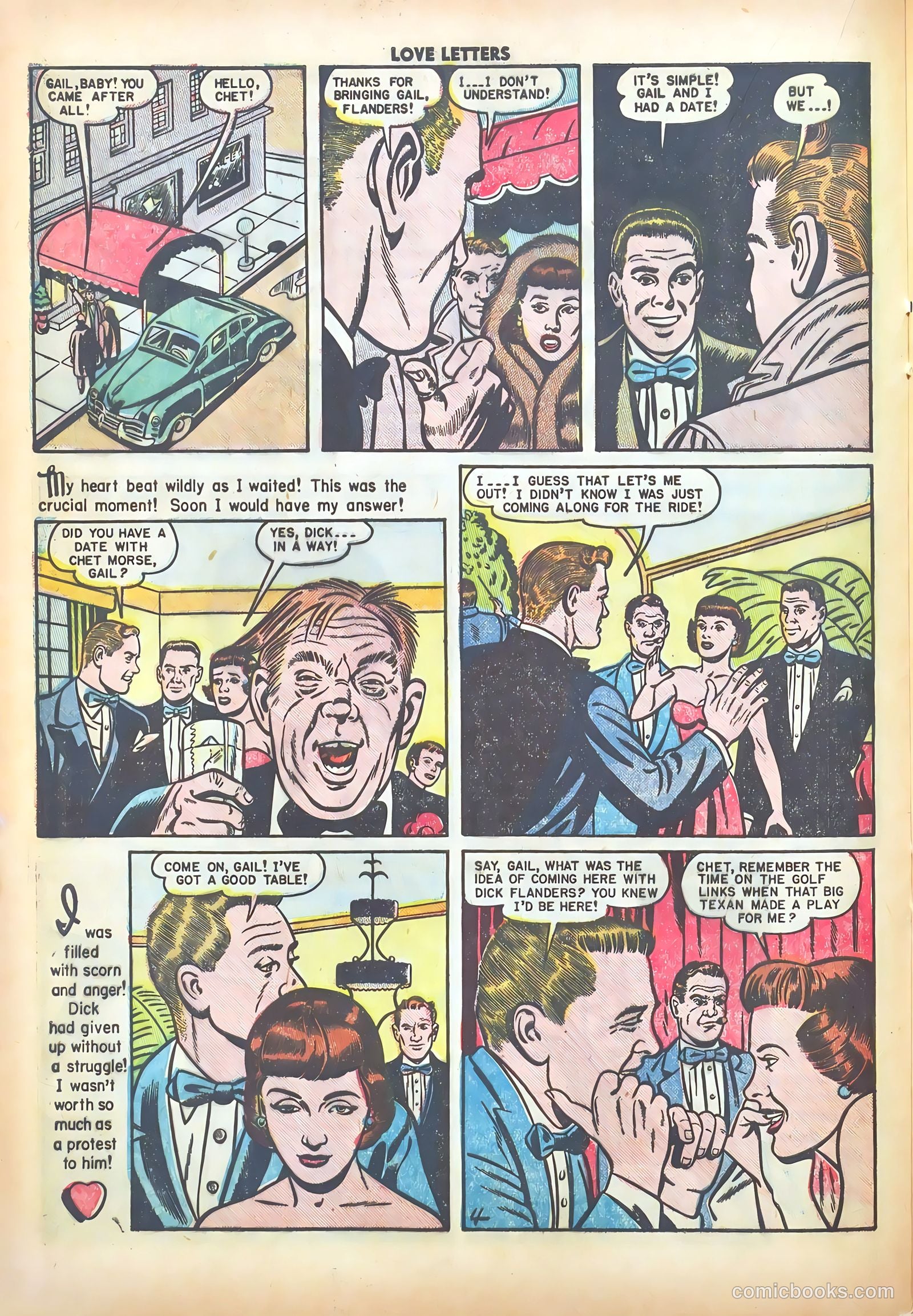 Love Letters #7 (1951) — page 22 of 51